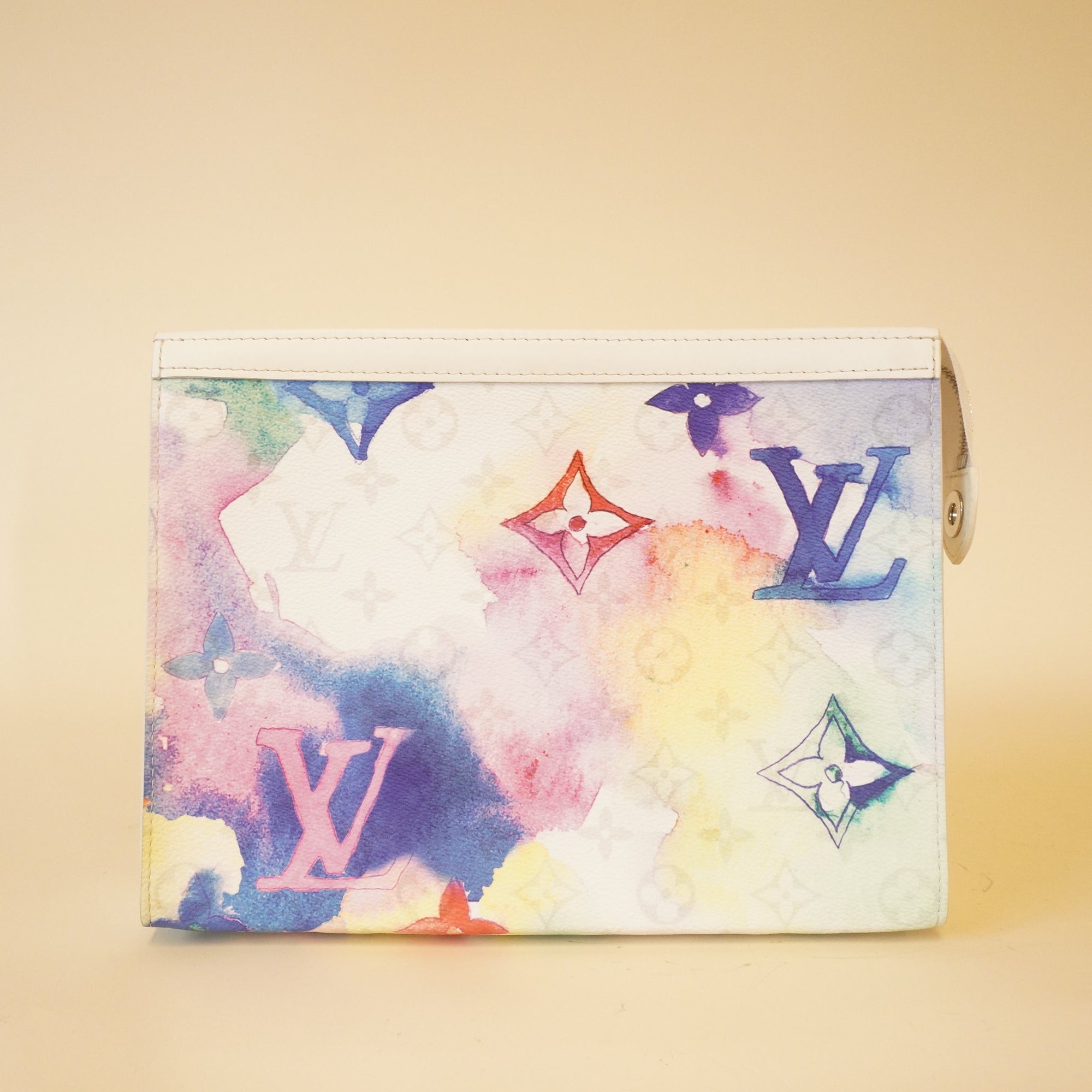 Bolso de mano LV Multi-Acuarela Monogram Voyage MM USADO