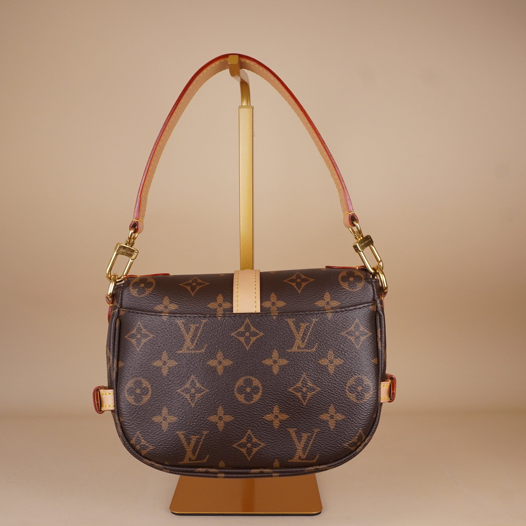 PRE-OWNED LV Monogram Canvas Saumur BB Shoulder Bag