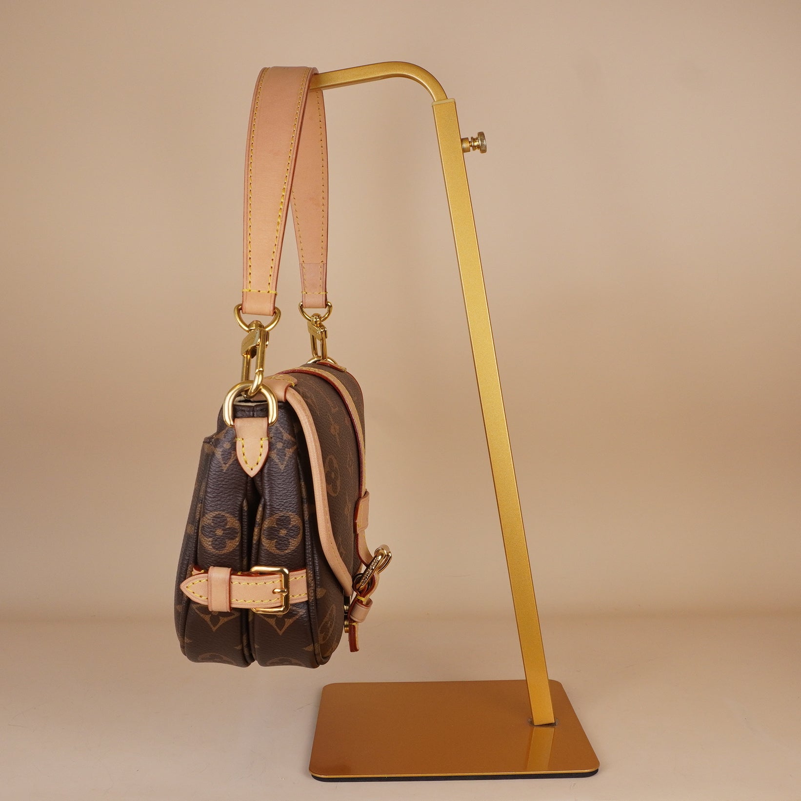PRE-OWNED LV Monogram Canvas Saumur BB Shoulder Bag