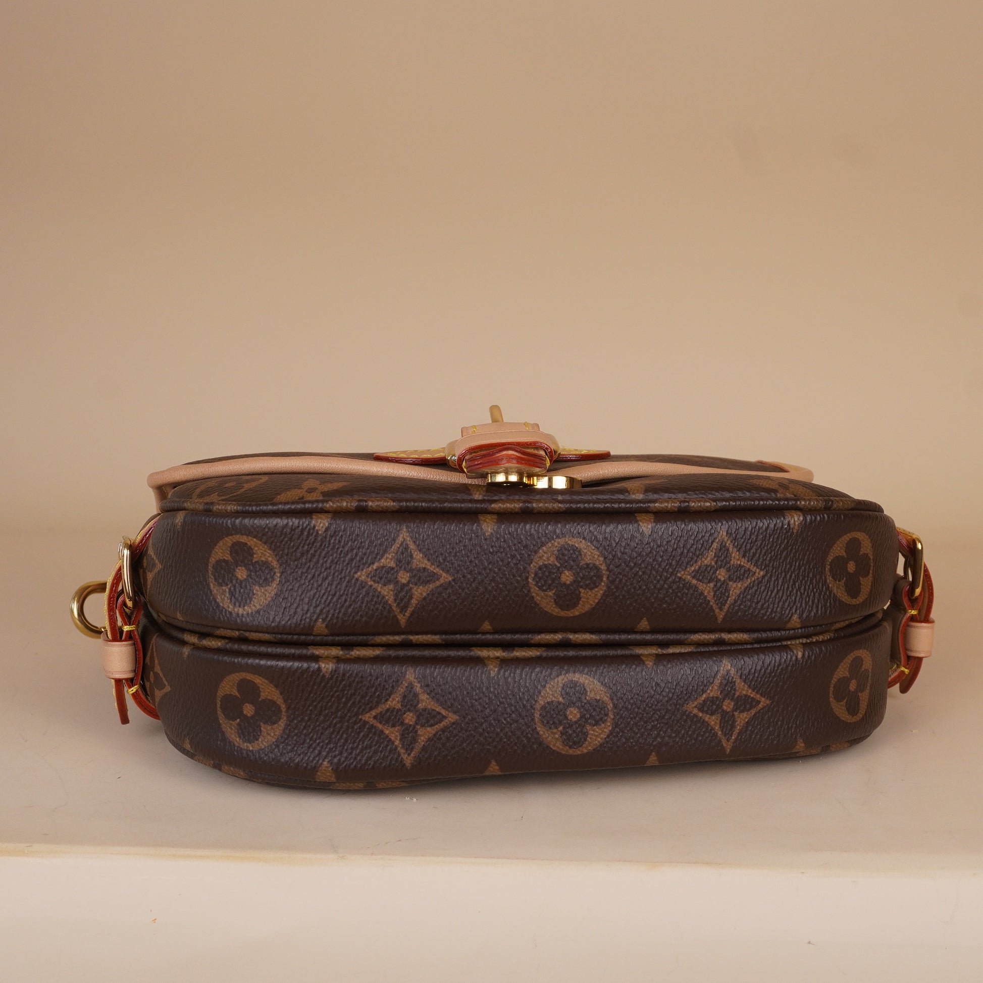 PRE-OWNED LV Monogram Canvas Saumur BB Shoulder Bag