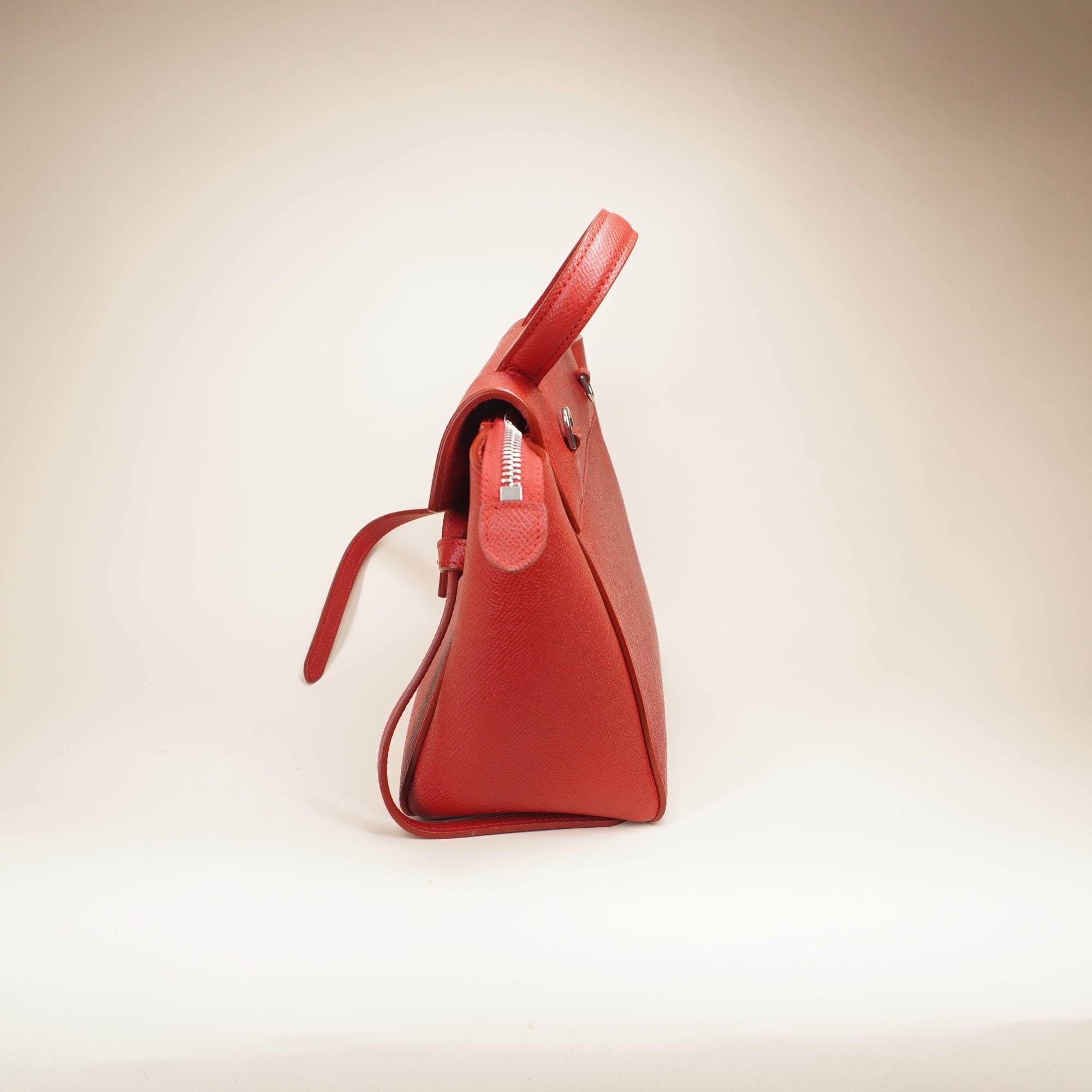 PRE-OWNED Baby Grained Calfskin Nano Shoulder Bag