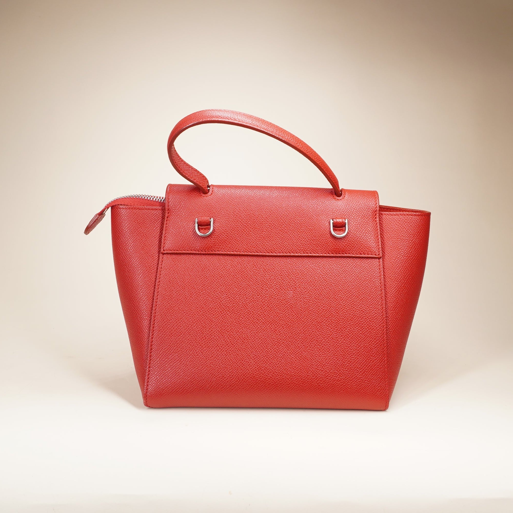 PRE-OWNED Baby Grained Calfskin Nano Shoulder Bag