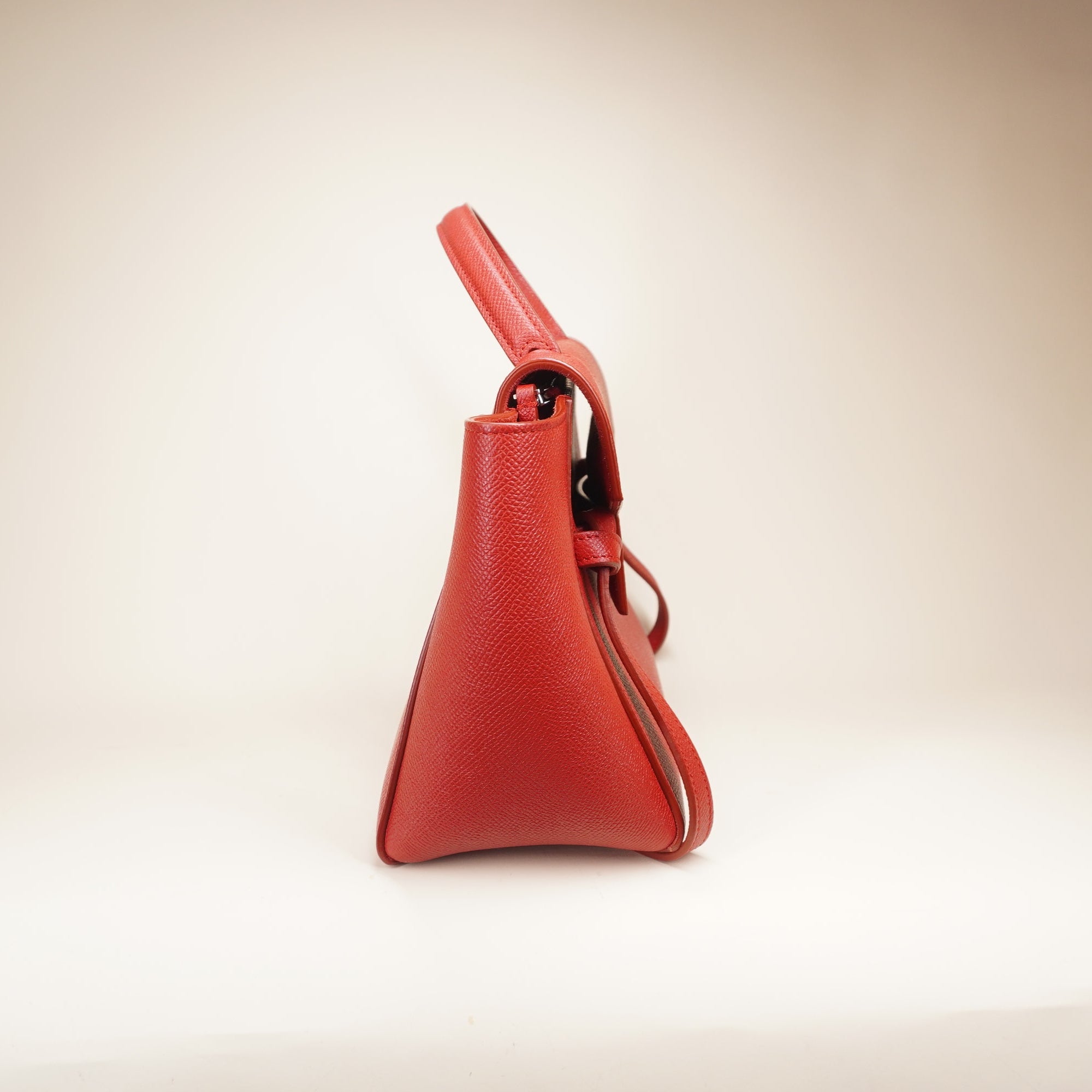 PRE-OWNED Baby Grained Calfskin Nano Shoulder Bag