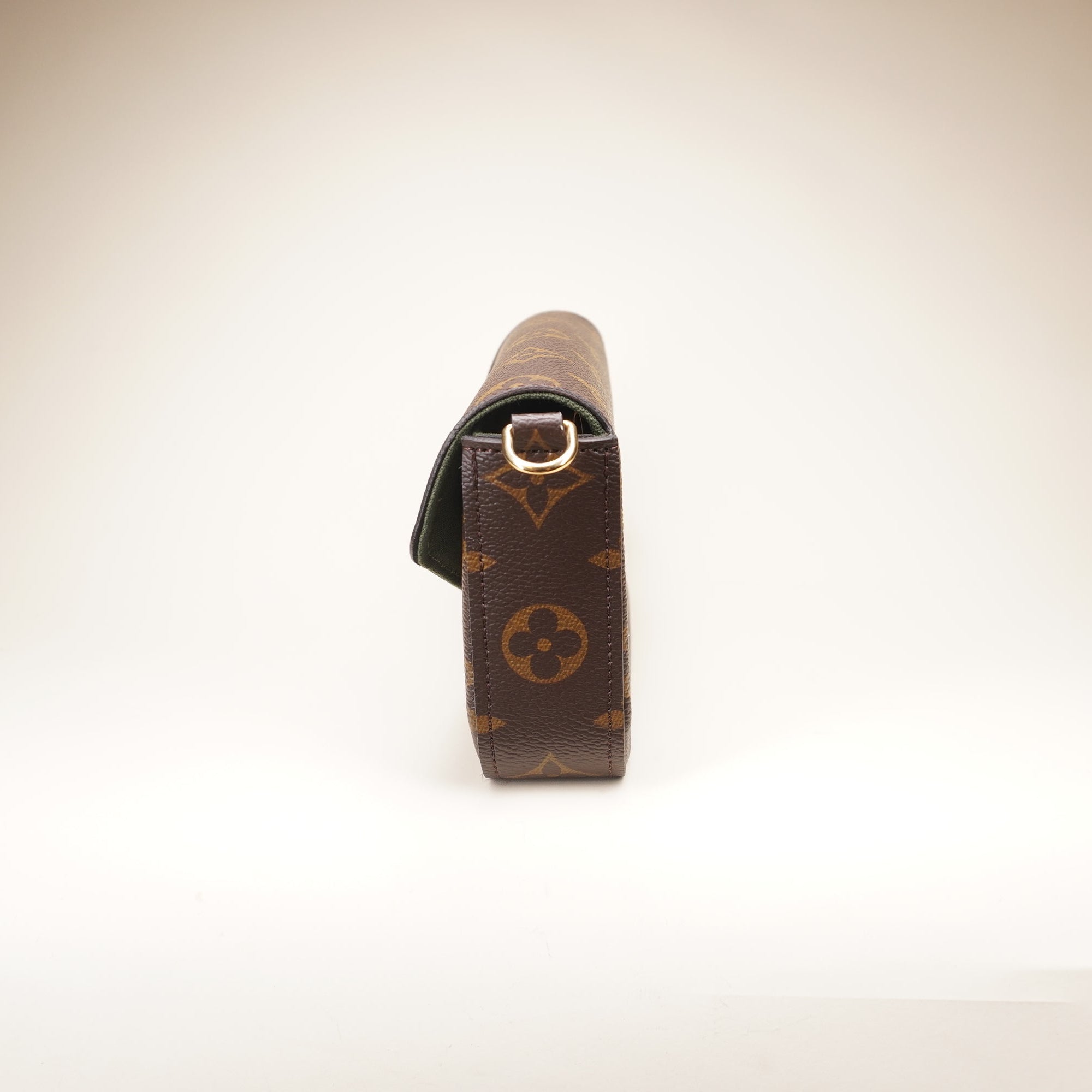 PRE-OWNED LV Monogram Felicie Strap And Go Crossbody Bag