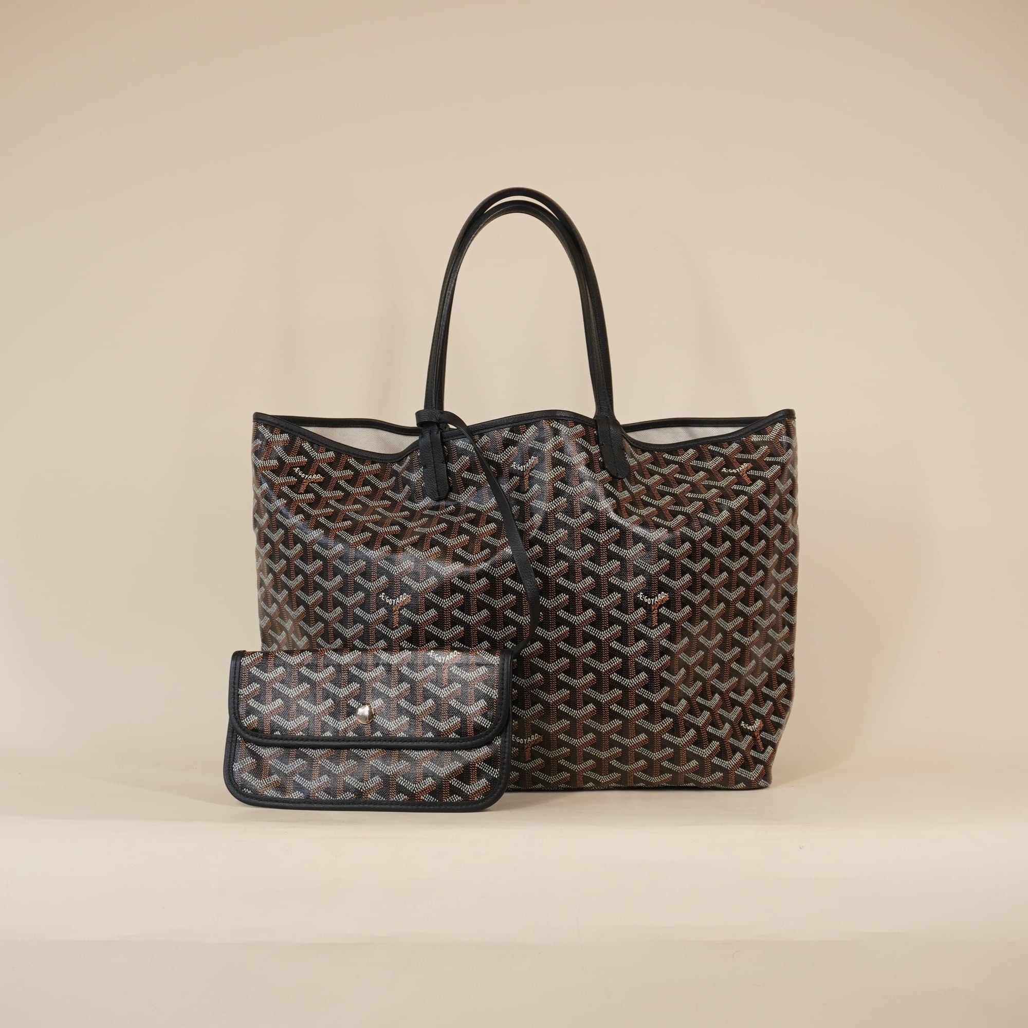 PRE-OWNED Saint Louis PM Tote bag Black
