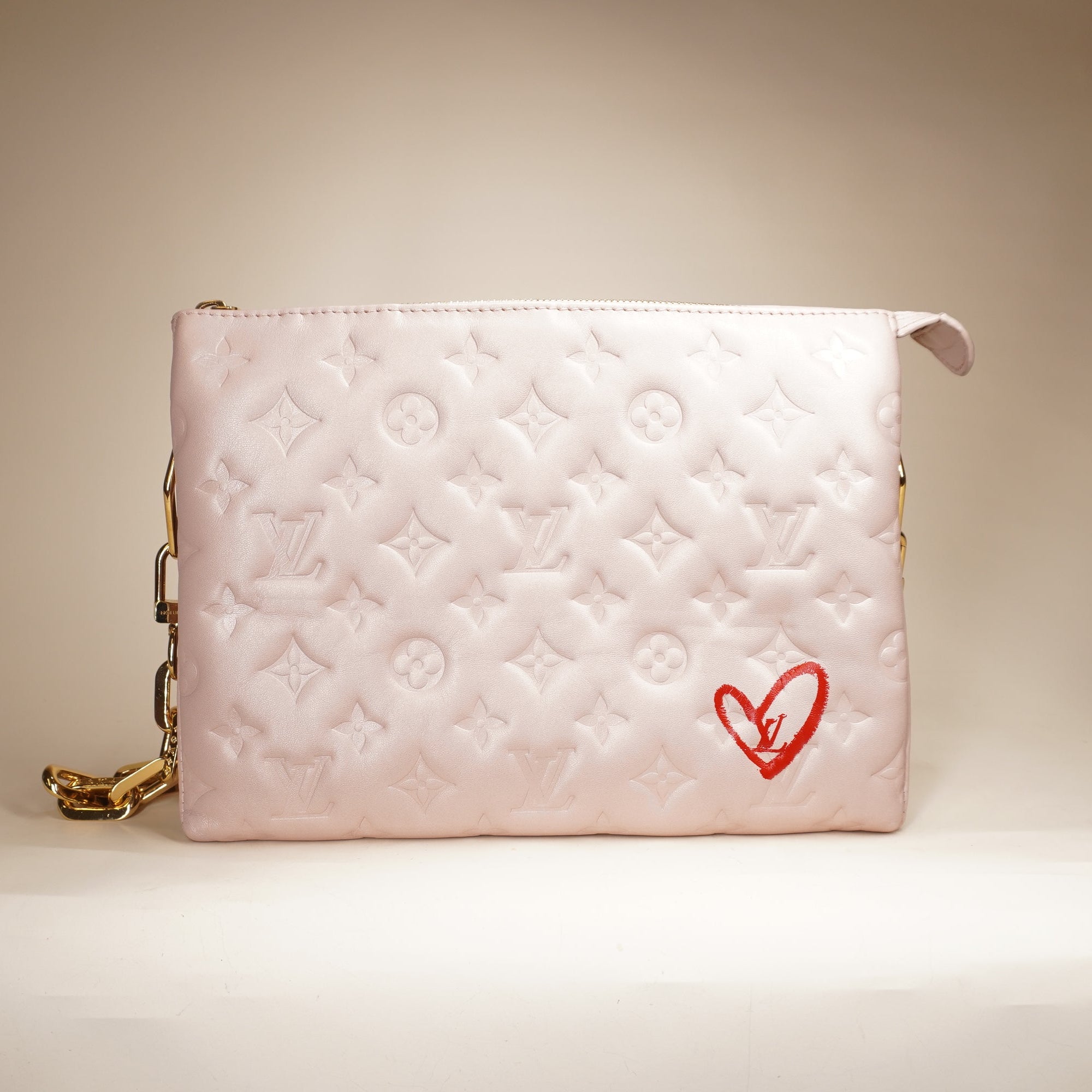 LV Coussin MM Fall in Love Limited Edition Shoulder Bag