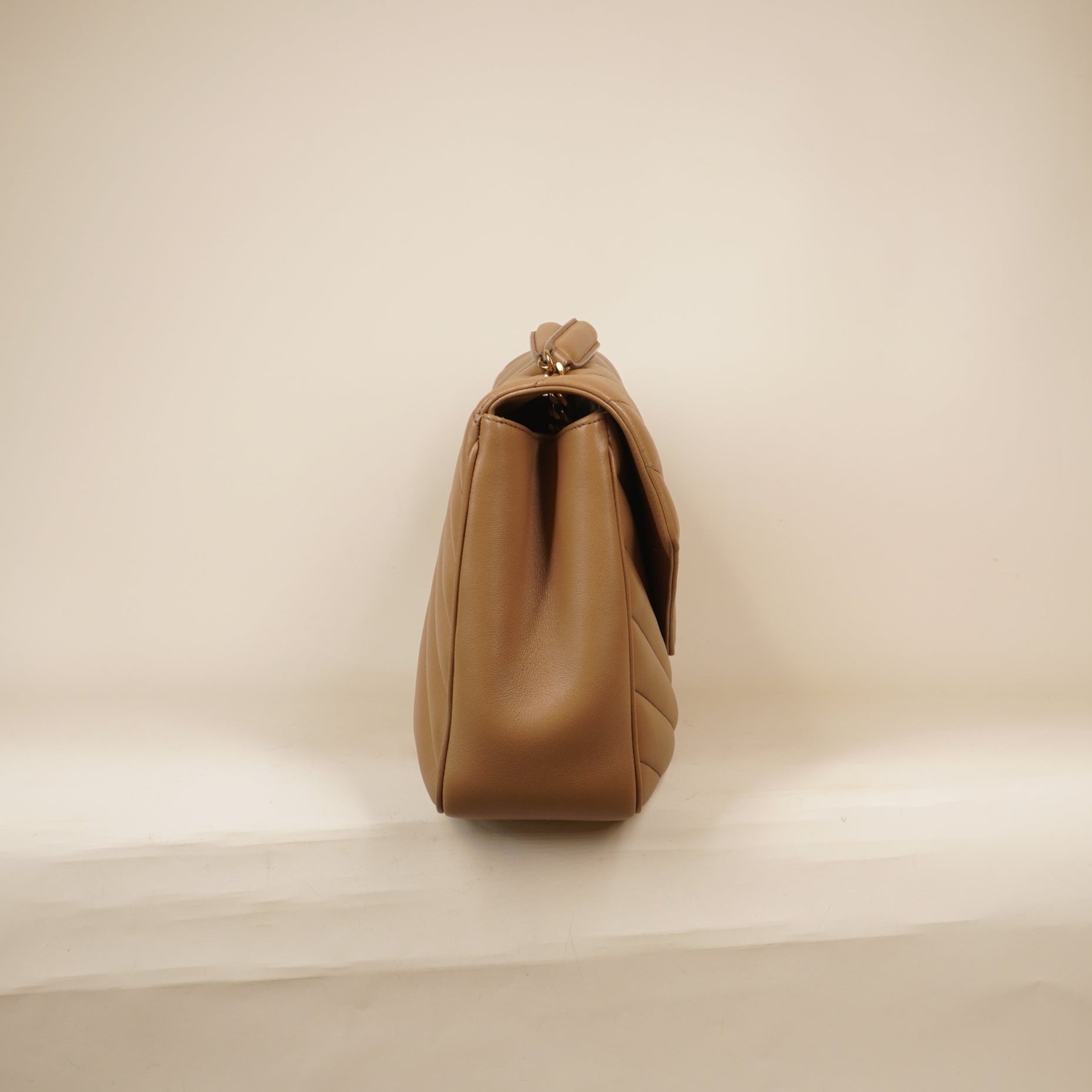 PRE-OWNED  Loulou large in Matelasse Lambskin Shoulder Bag