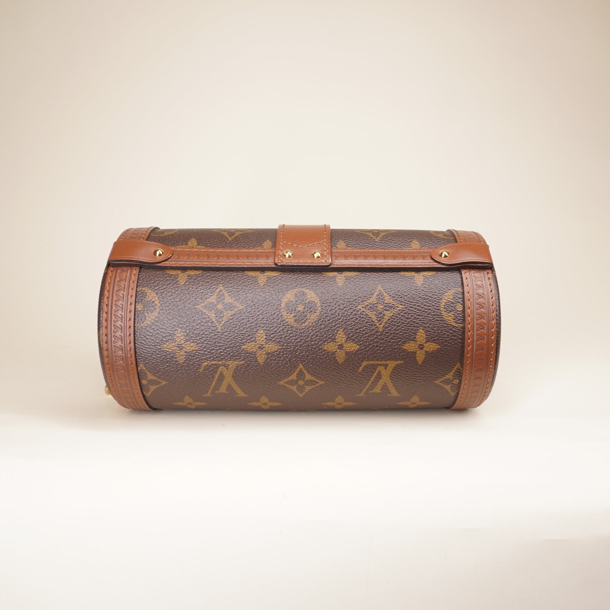 PRE-OWNED LV Papillon Trunk Monogram Shoulder Bag