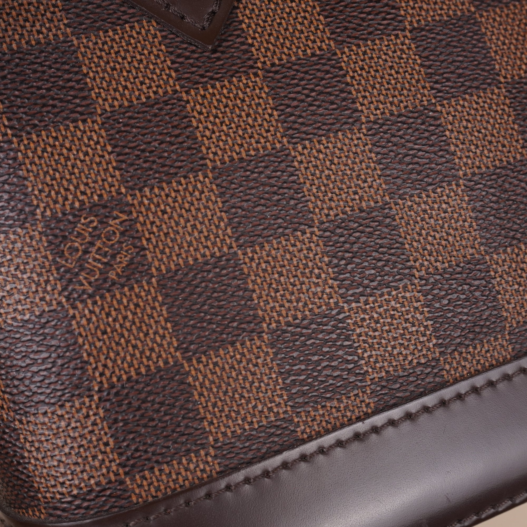 PRE-OWNED LV Damier Ebene Alma BB