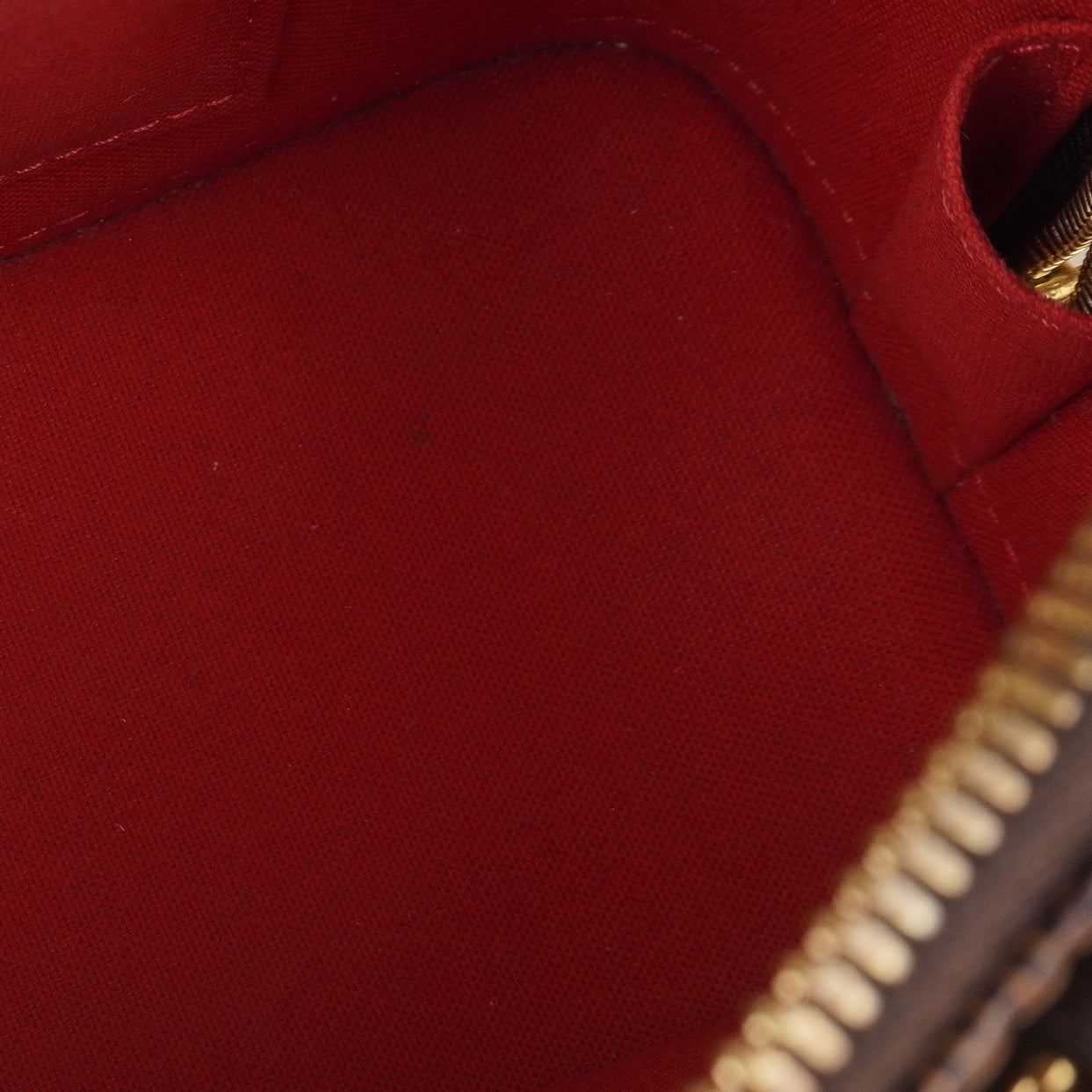 PRE-OWNED LV Damier Ebene Alma BB