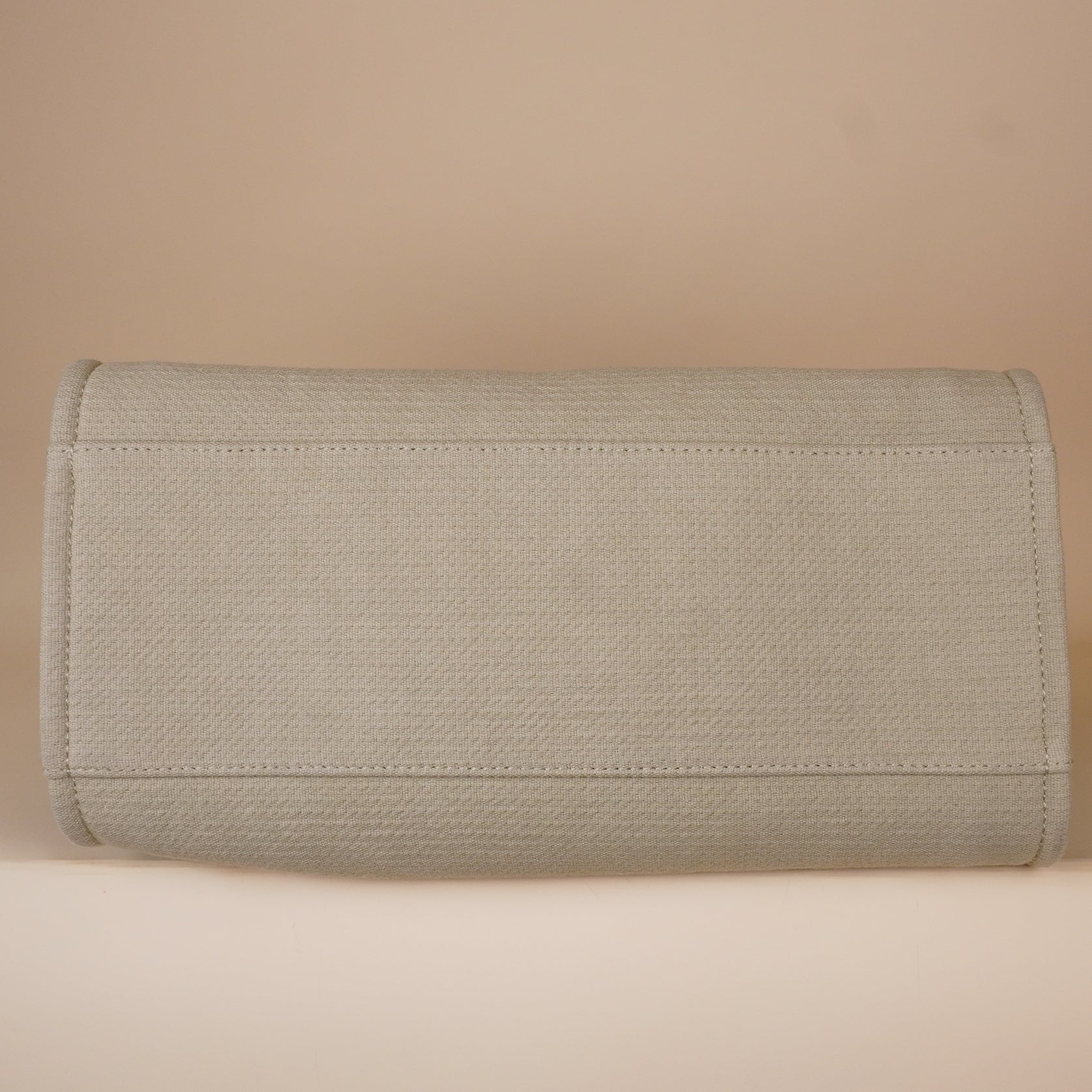 PRE-OWNED CC Medium Deauville Shopping Tote w/ Pouch