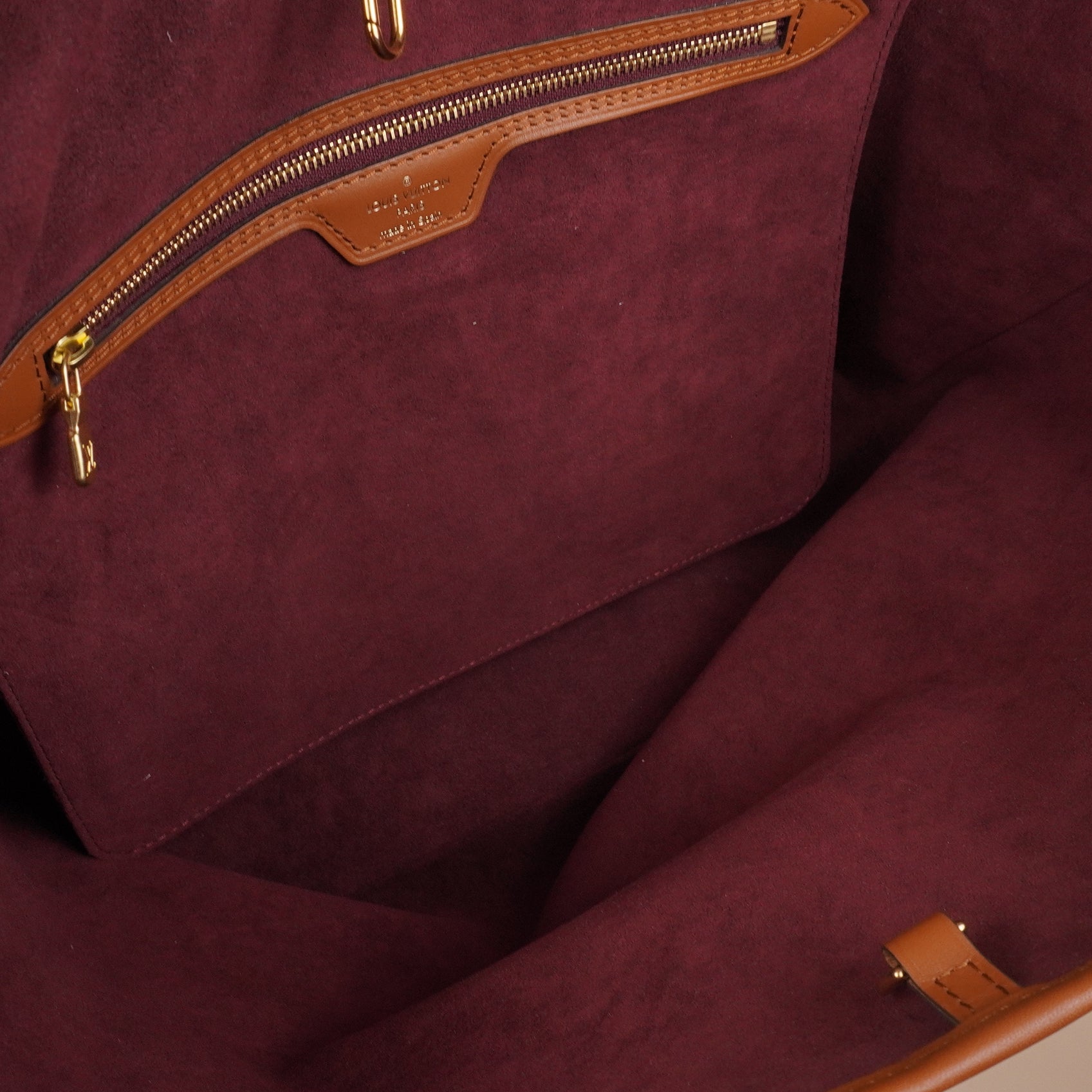 PRE-OWNED LV Jacquard Since 1854 Neverfull MM Bordeaux