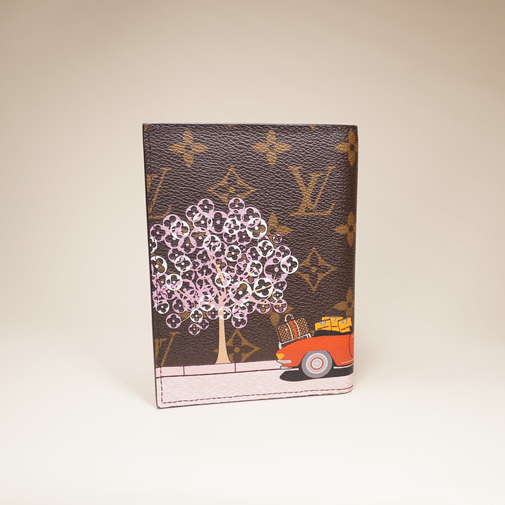  LV Monogram Vivienne Paris Passport Cover