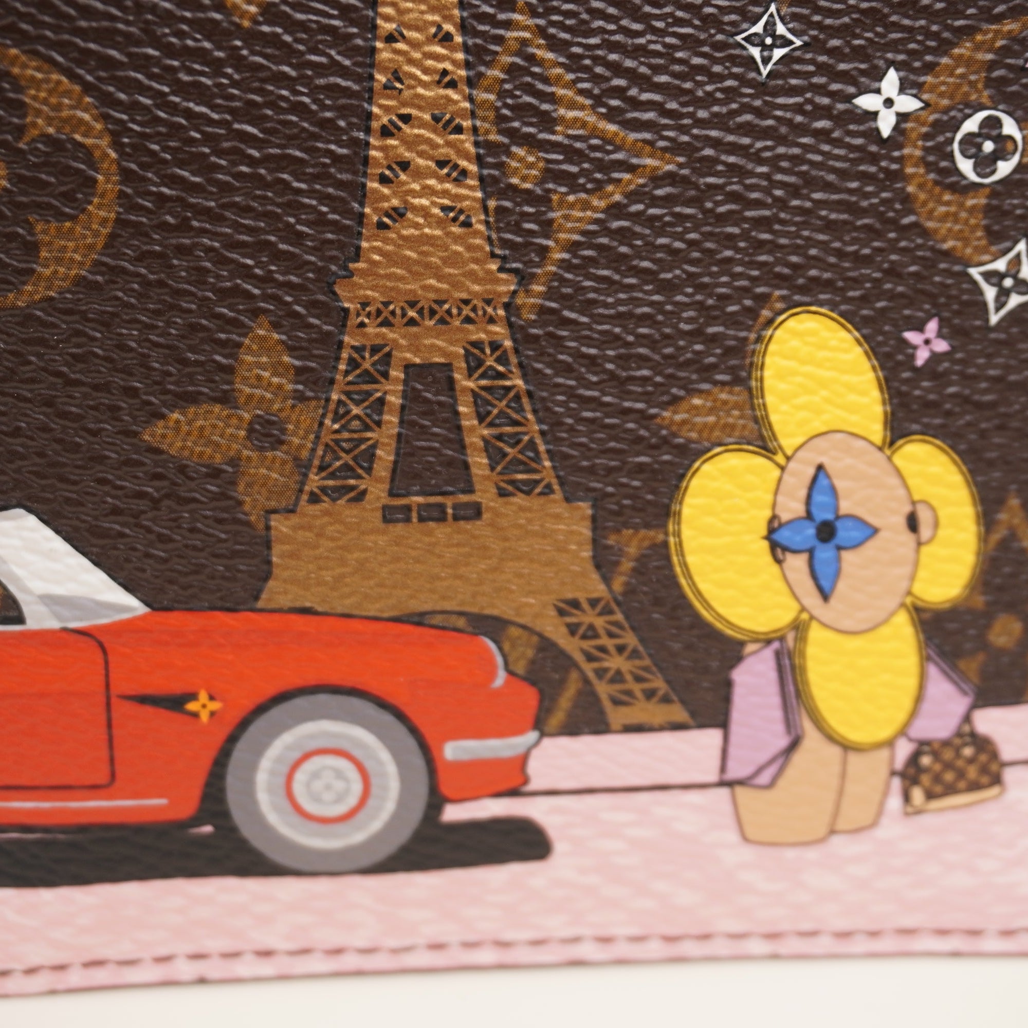  LV Monogram Vivienne Paris Passport Cover