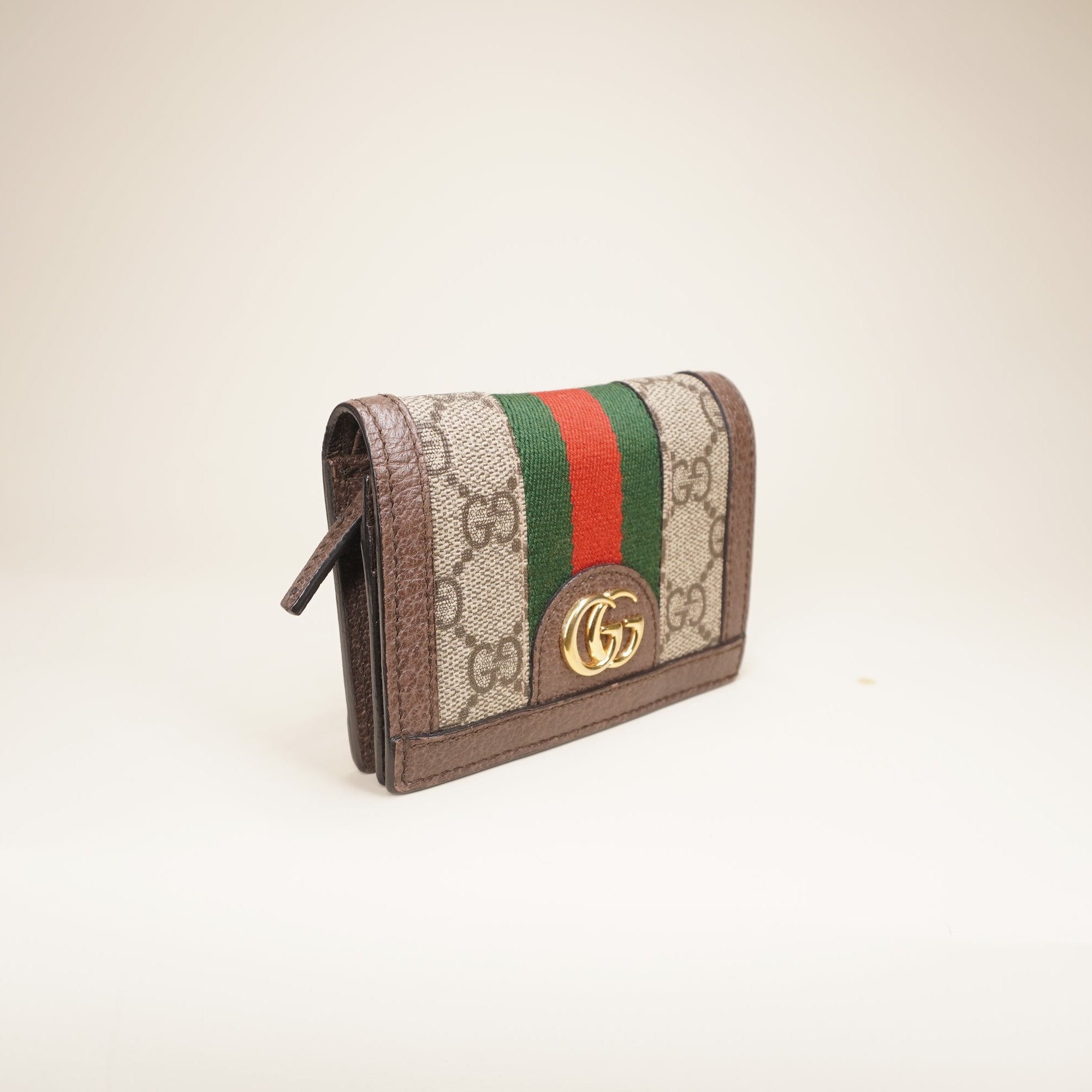 GG Supreme Monogram Web Ophidia WalletGG Supreme Monogram Web Ophidia Wallet
