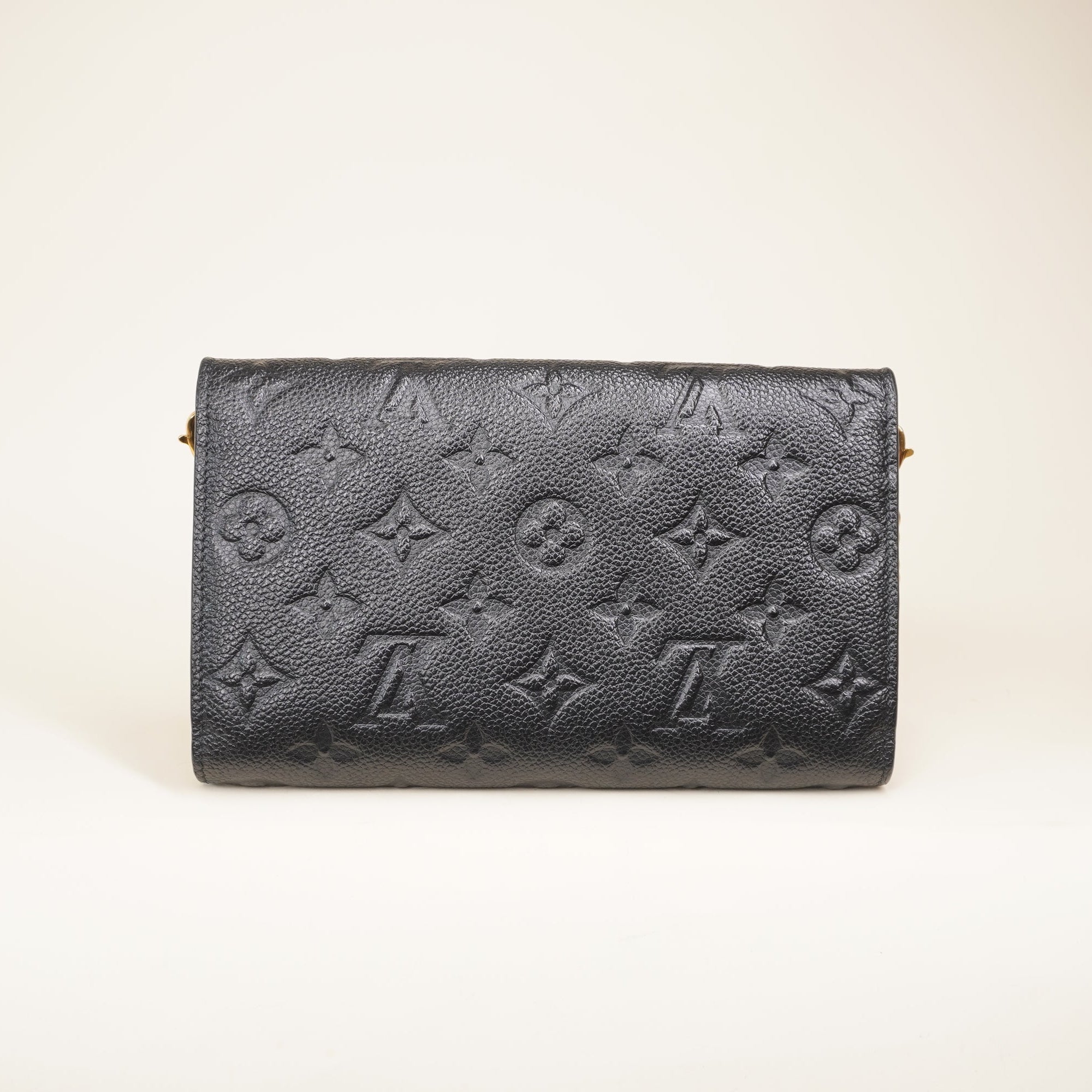 PRE-OWNED LV Empreinte Vavin Wallet On Chain Black