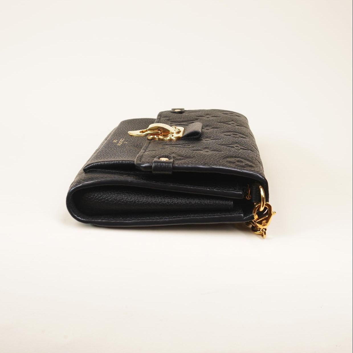 PRE-OWNED LV Empreinte Vavin Wallet On Chain Black