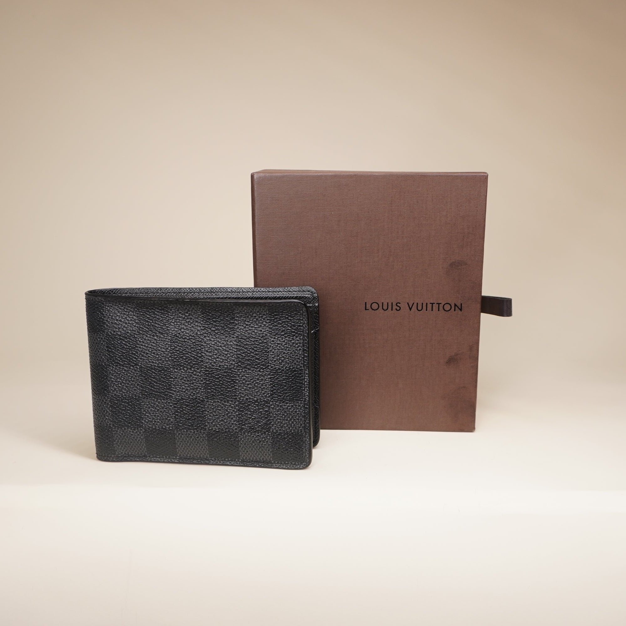  LV Damier Graphite Canvas Multiple Wallet Black