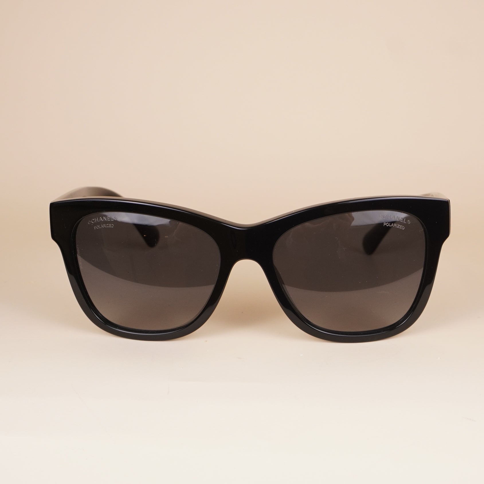 PRE-OWNED CC Acetate Square CC Sunglasses 5380-A