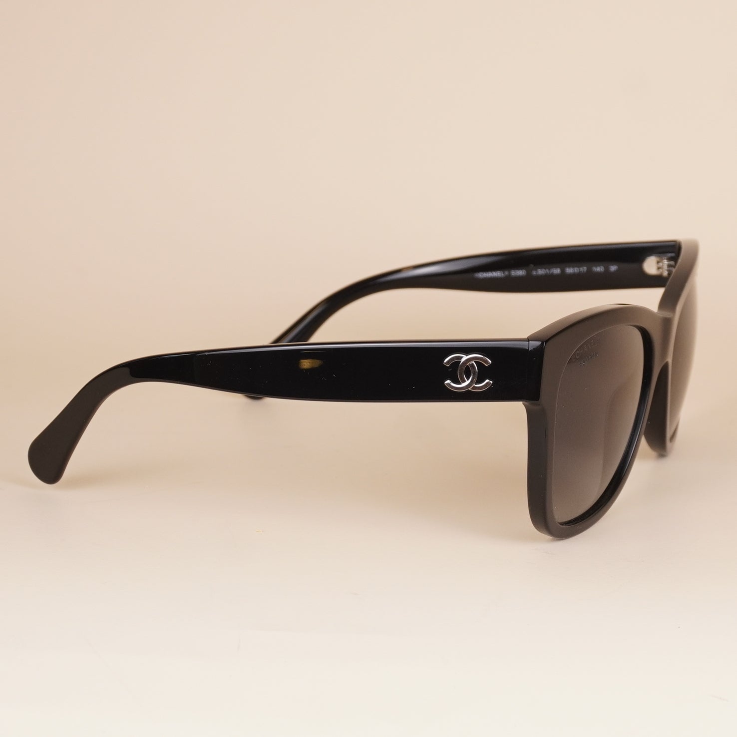 PRE-OWNED CC Acetate Square CC Sunglasses 5380-A