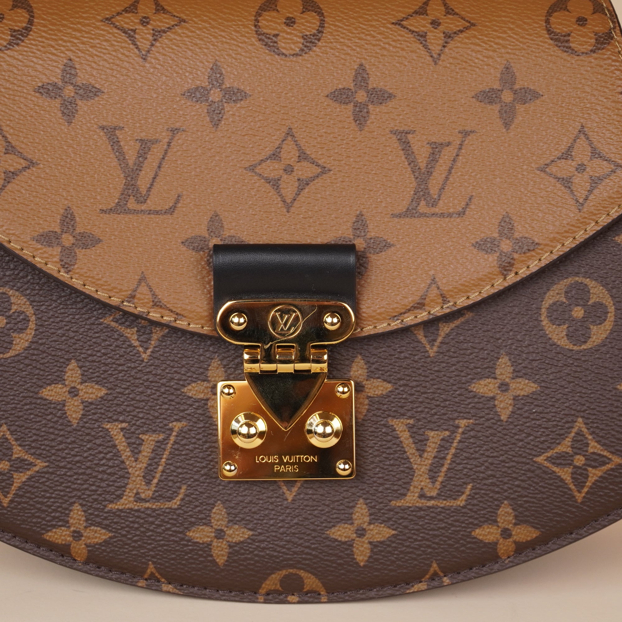 PRE-OWNED LV Reverse Monogram Tilsitt