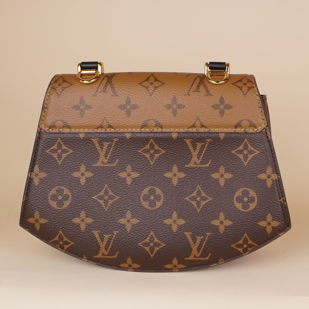 PRE-OWNED LV Reverse Monogram Tilsitt
