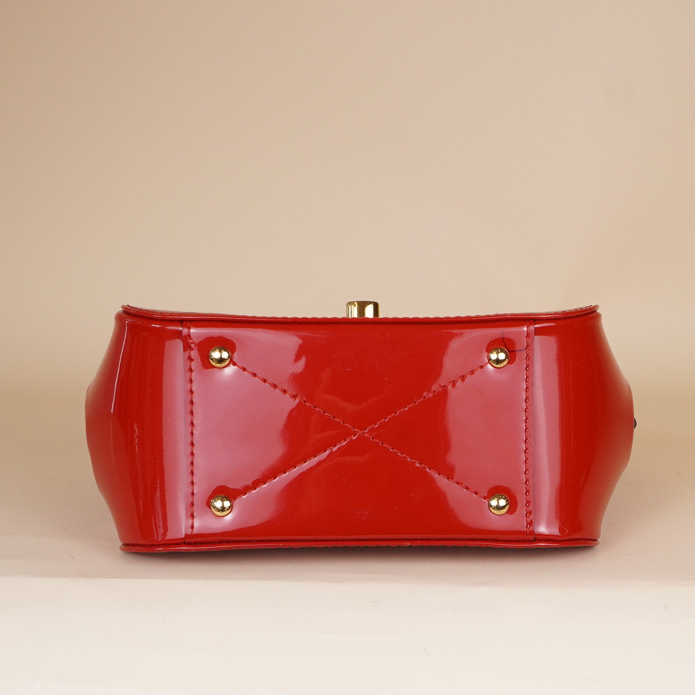 PRE-OWNED LV Cerise Monogram Vernis Pasadena Bag