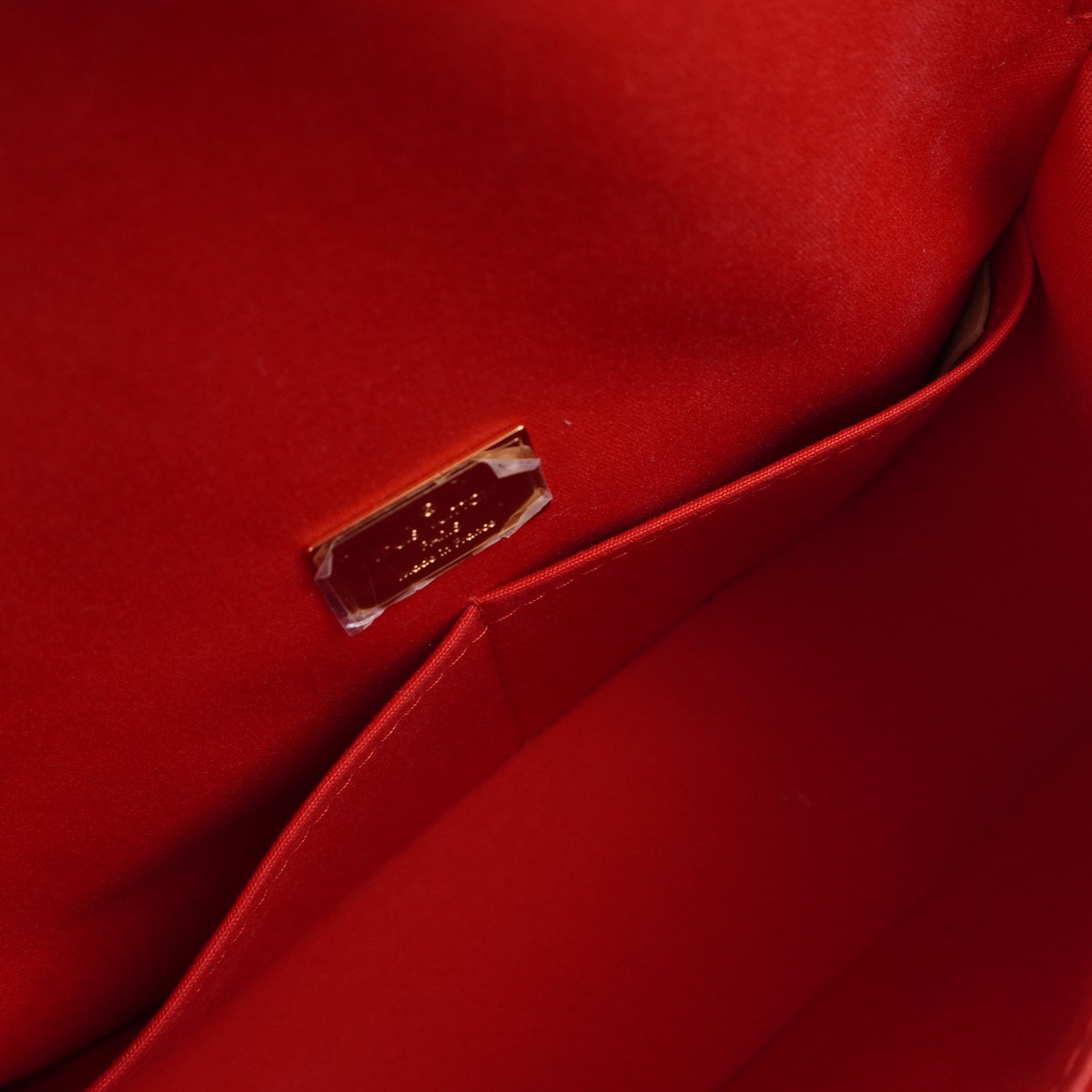 PRE-OWNED LV Cerise Monogram Vernis Pasadena Bag
