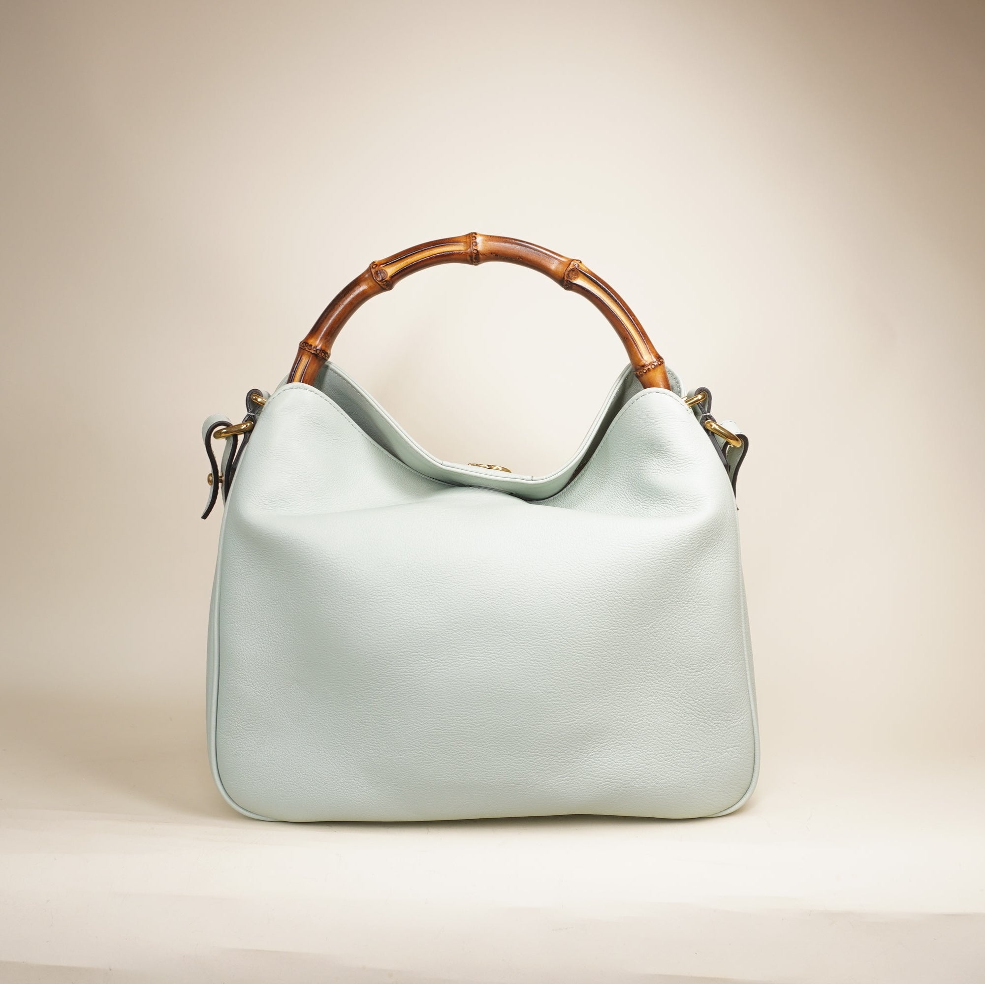 PRE-OWNED GG Softy Wonka Textured Dollar Calfskin Small Diana Shoulder Bag