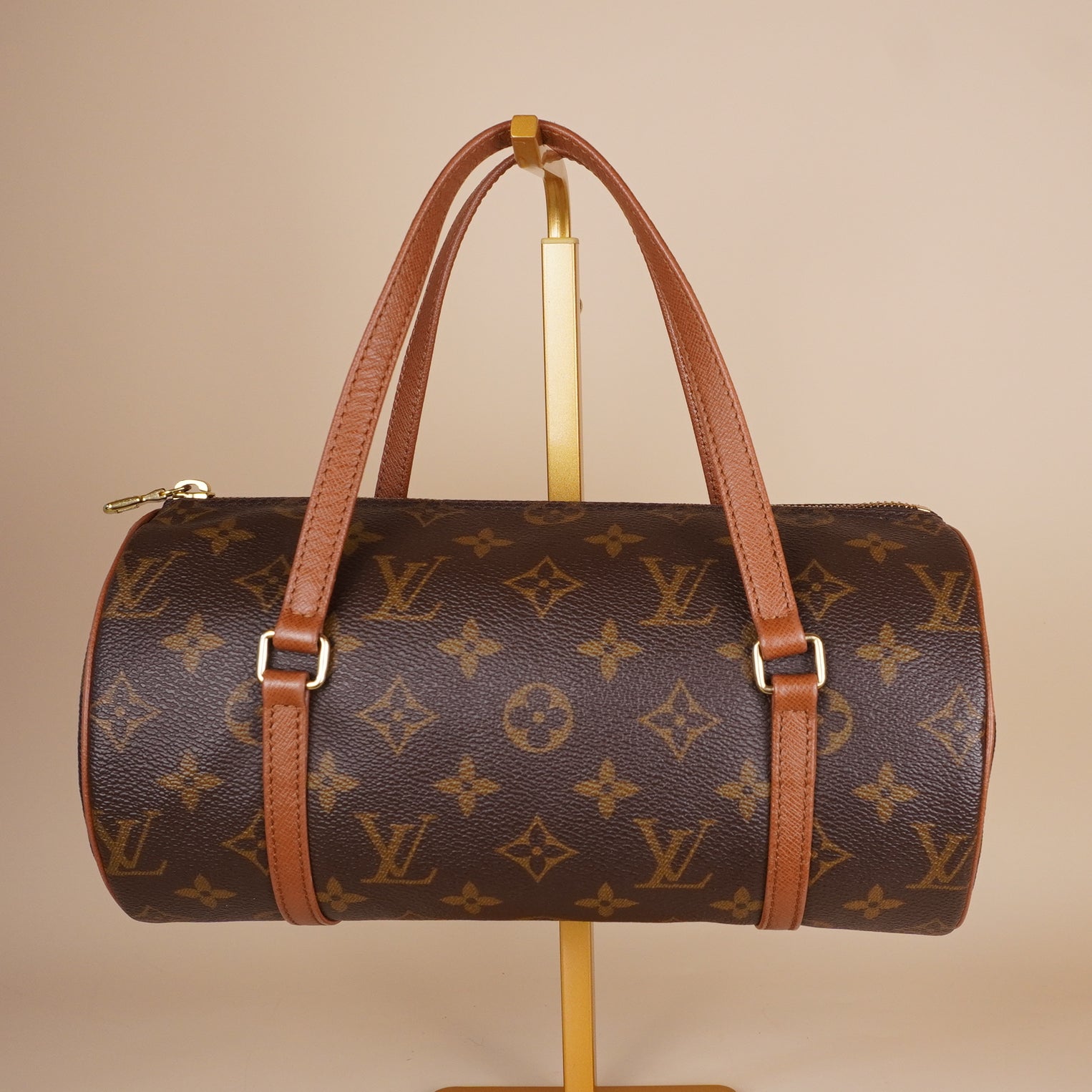 PRE-OWNED LV Monogram Canvas Papillon 26 Bag