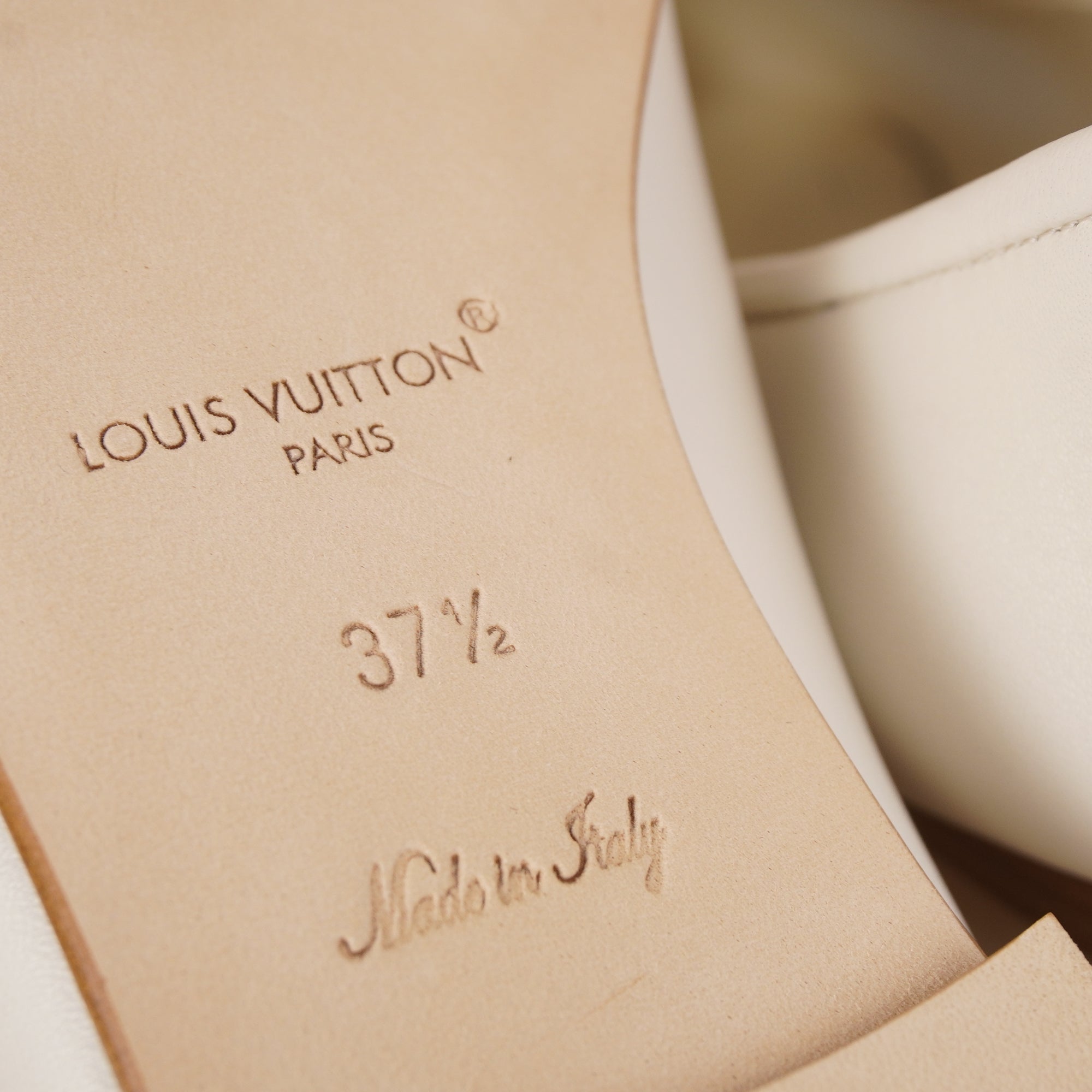 PRE-OWNED LV Darling Ballerina Shoes