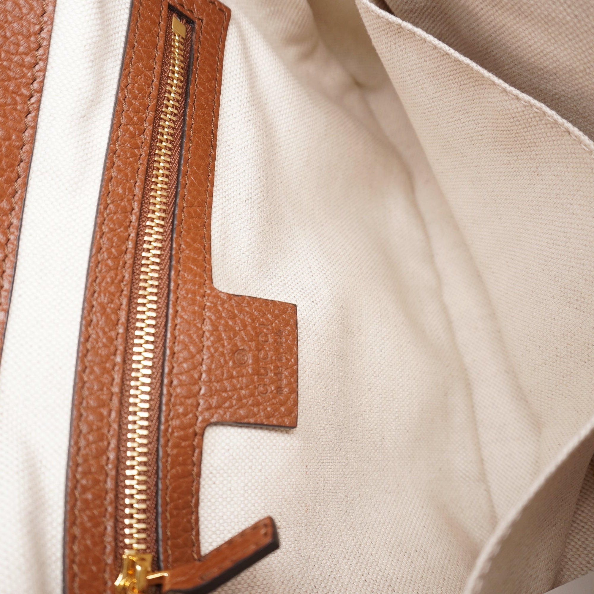 PRE-OWNED Monogram Calfskin Small Jackie Hobo 1961 Denim Shoulder Bag