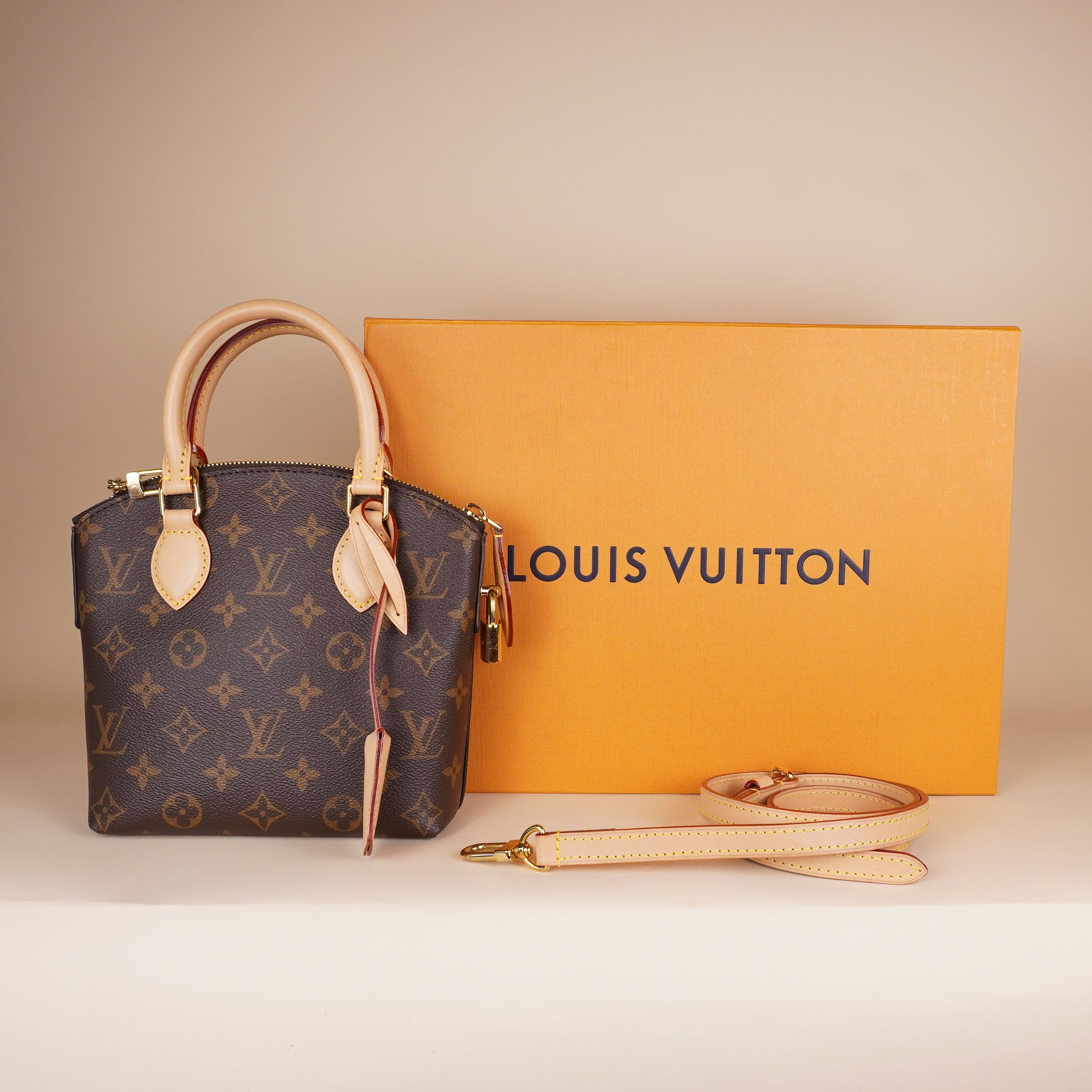 PRE-OWNED LV Monogram Lockit BB