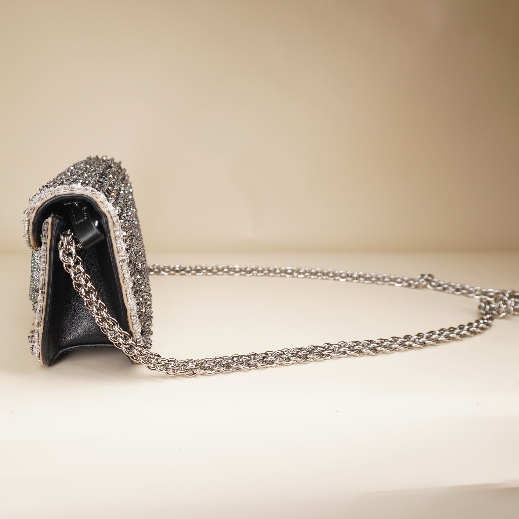 PRE-OWNED Locò Small Embellished Shoulder Bag