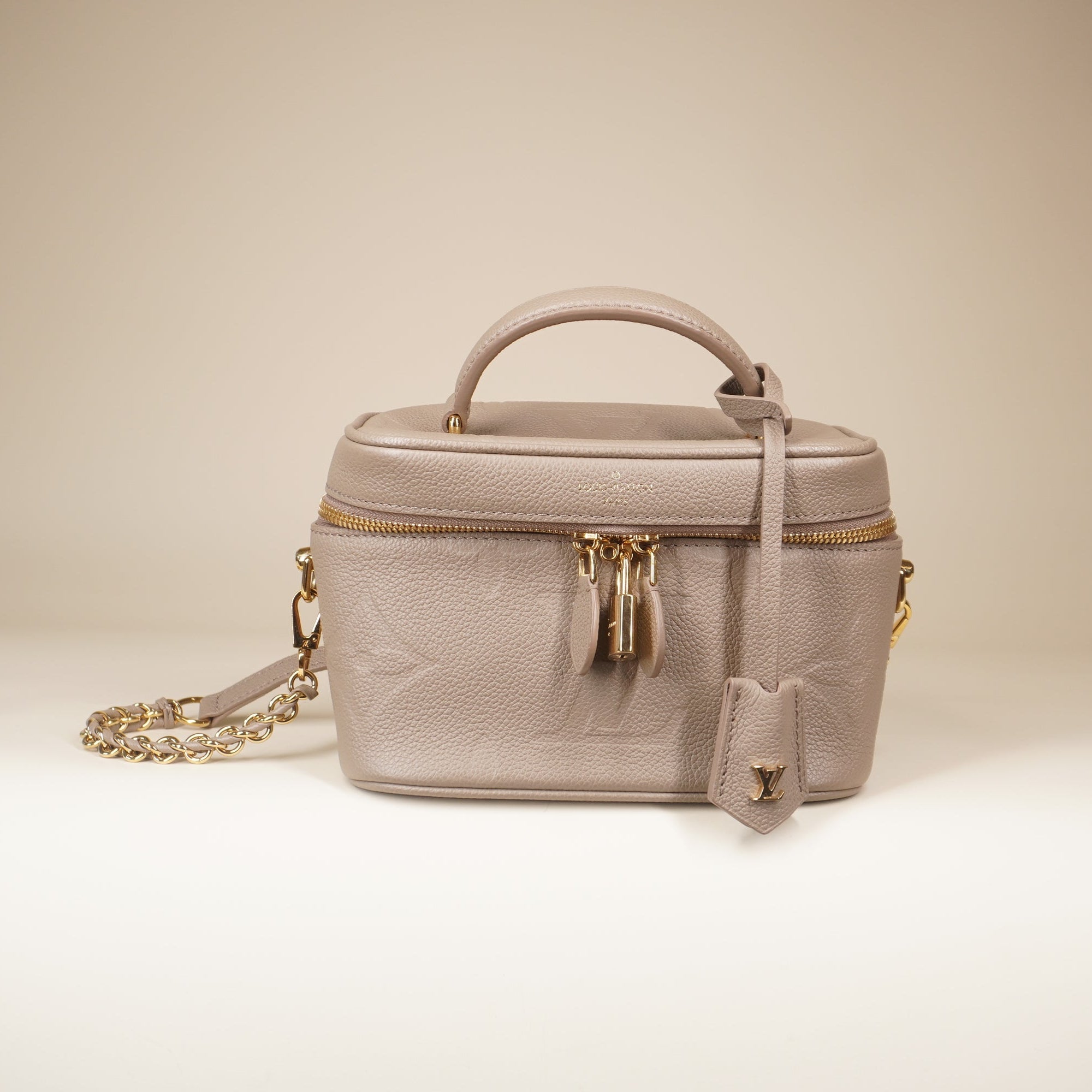 PRE-OWNED LV Empreinte Monogram Giant Vanity PM Tourterelle