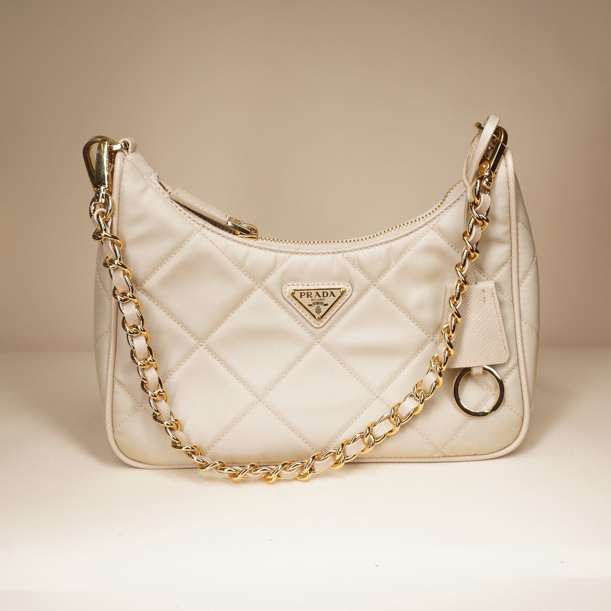 PRE-OWNED Re-Edition 1995 Chaîne Re-Nylon Shoulder Bag