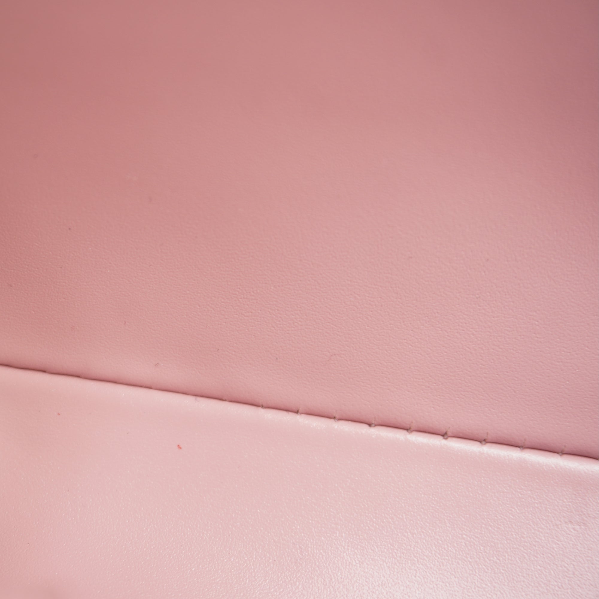 PRE-OWNED Smooth Calfskin Saddle Bag With Strap Antique Pink