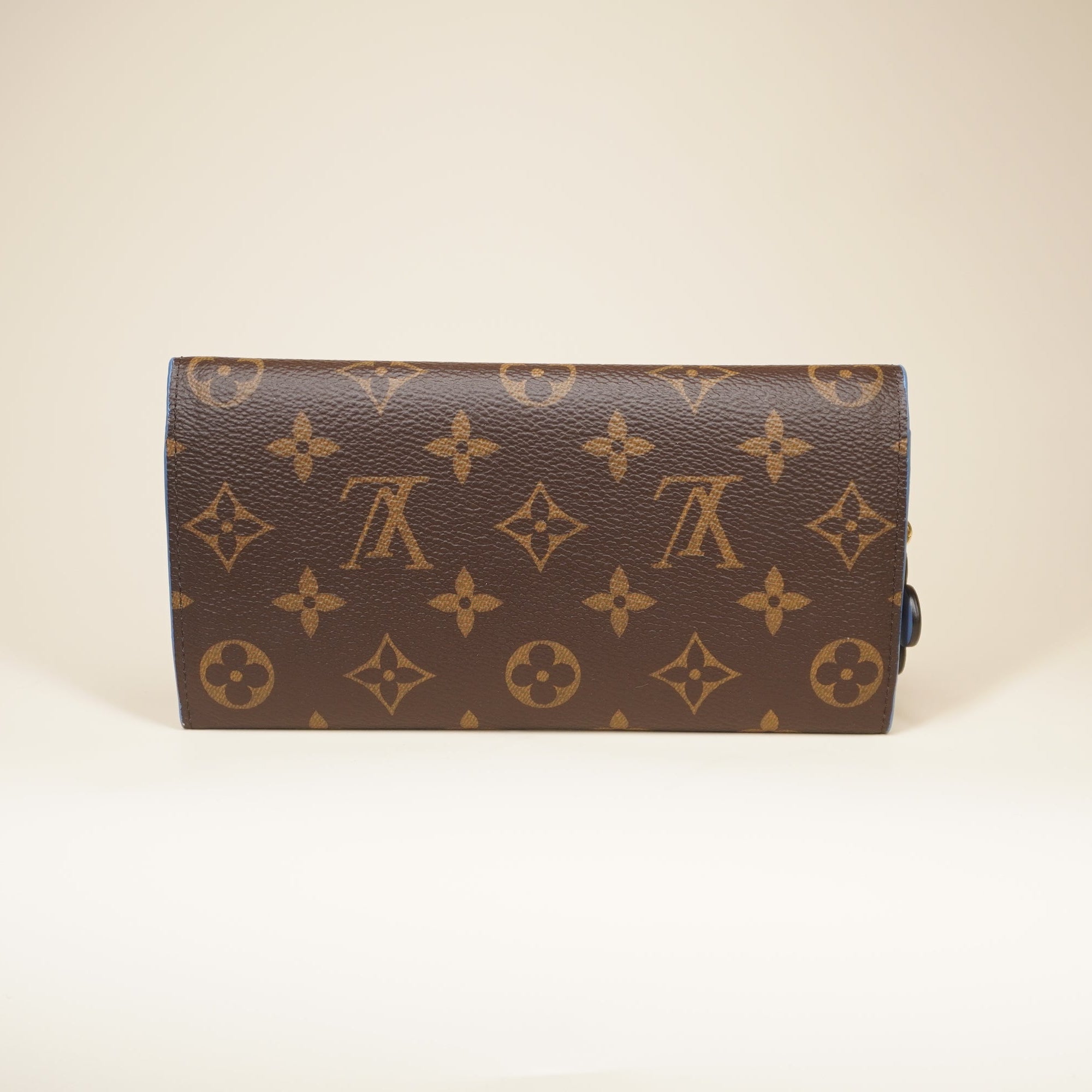 PRE-OWNED LV Monogram Canvas Emilie Wallet
