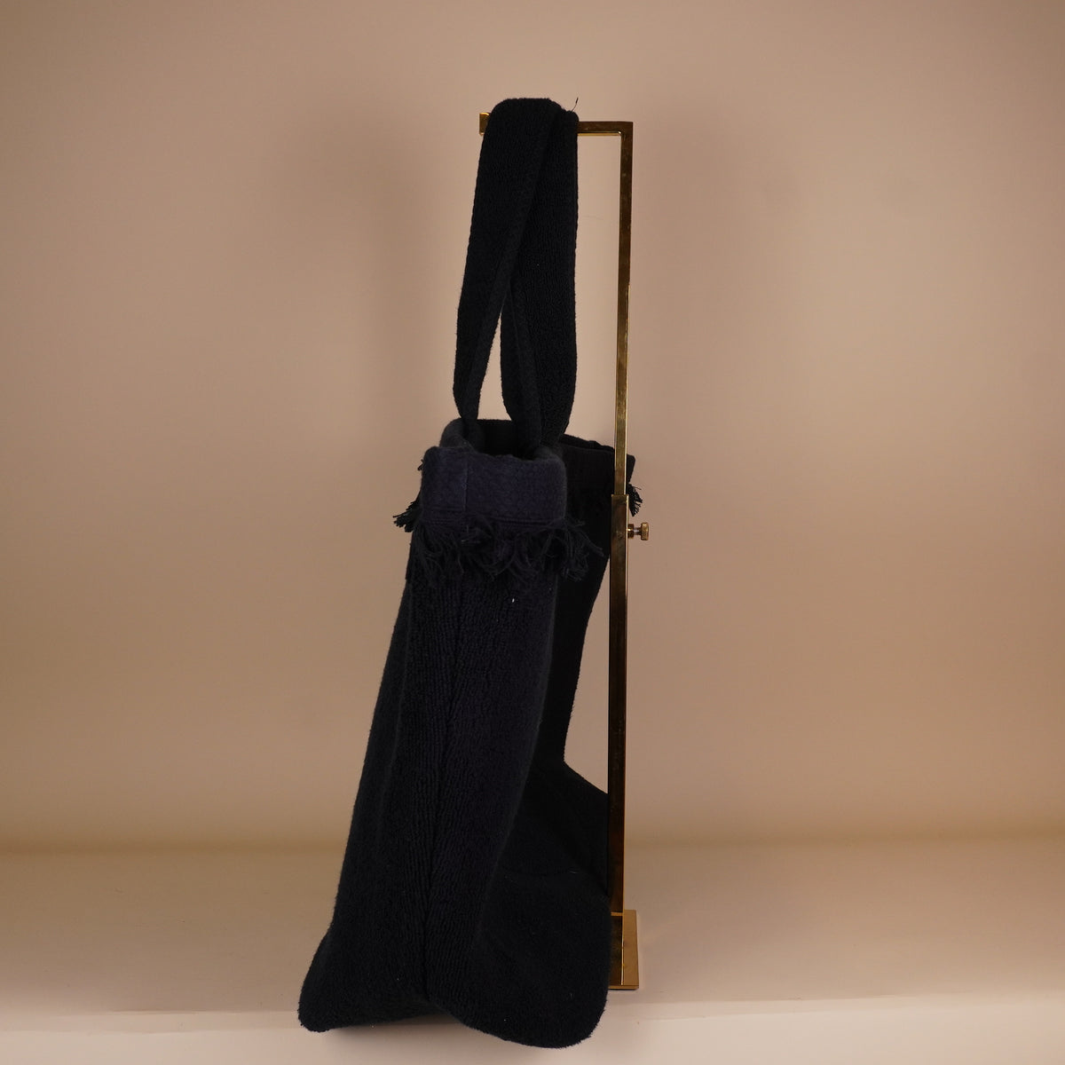 PRE-OWNED CC Terry Cloth Beach Tote