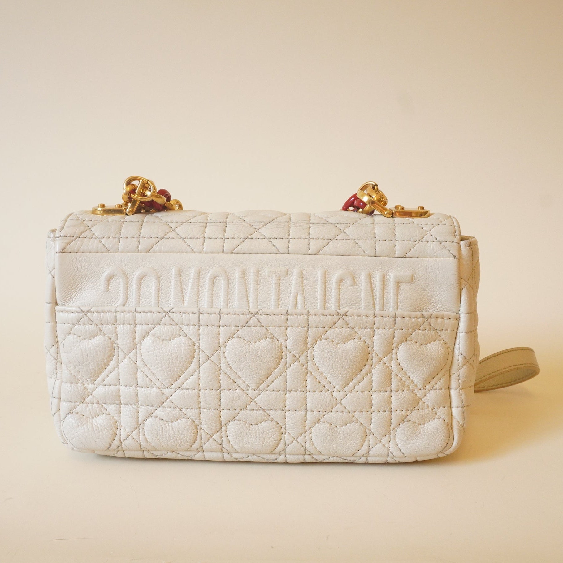 PRE-OWNED Chain Shoulder Bag Caro Small Crossbody Bag