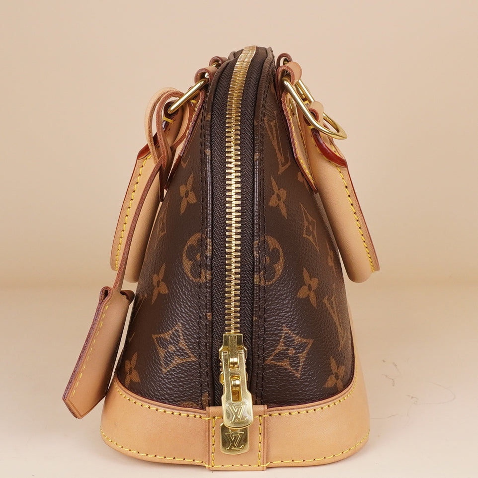 PRE-OWNED LV Monogram Canvas Alma BB Bag