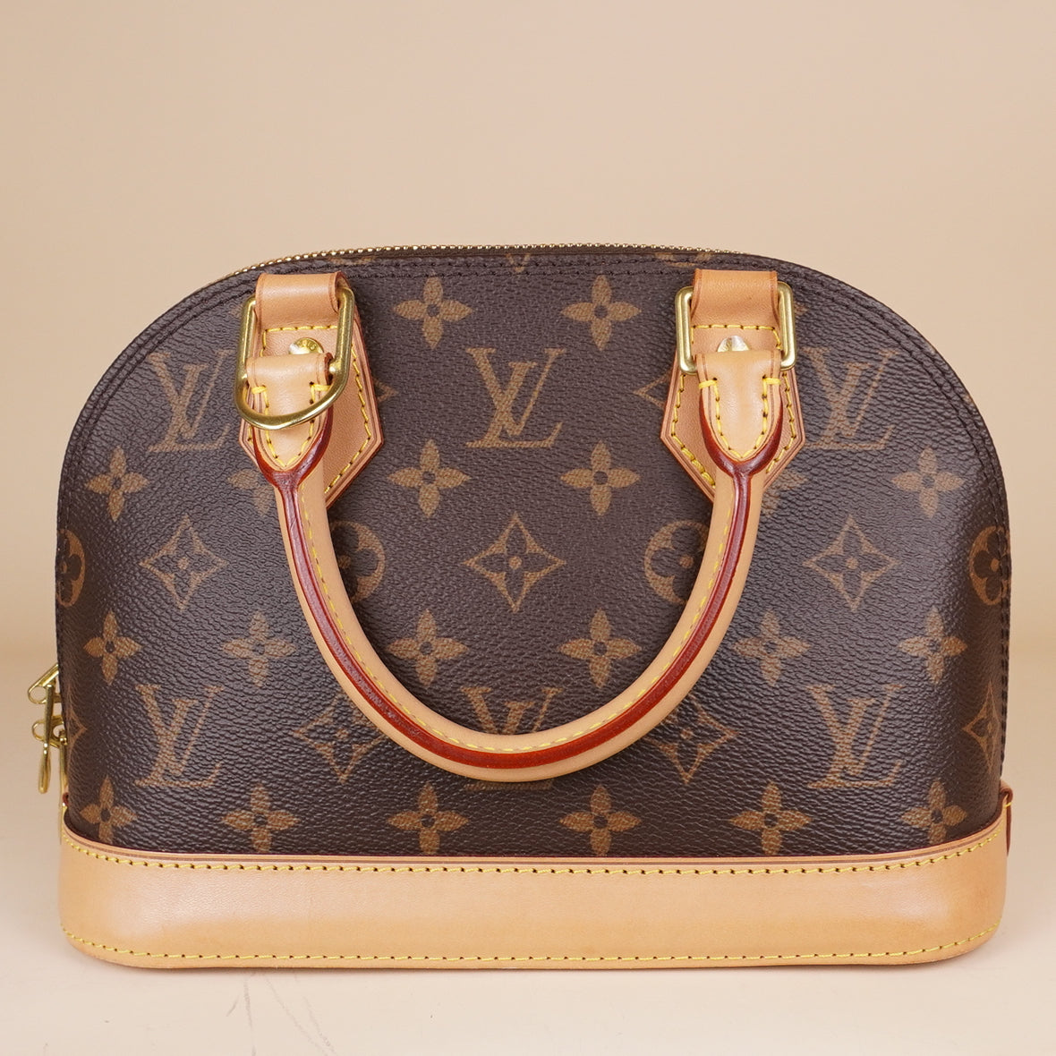 PRE-OWNED LV Monogram Canvas Alma BB Bag