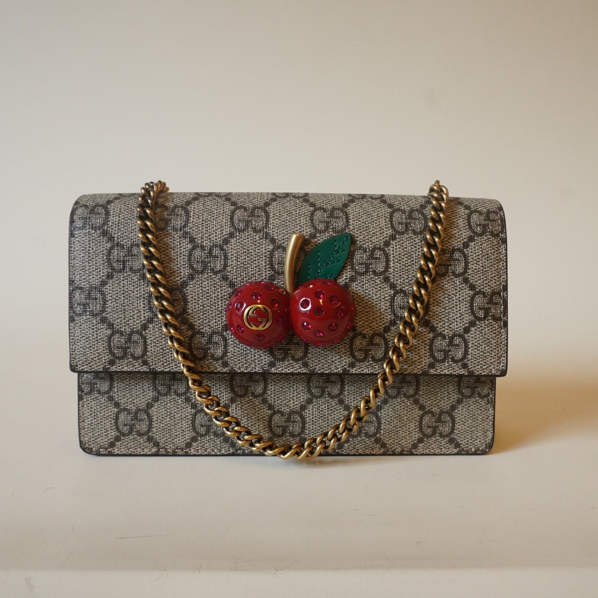 Supreme Monogram Mini Cherry Chain Bag or Crossbody