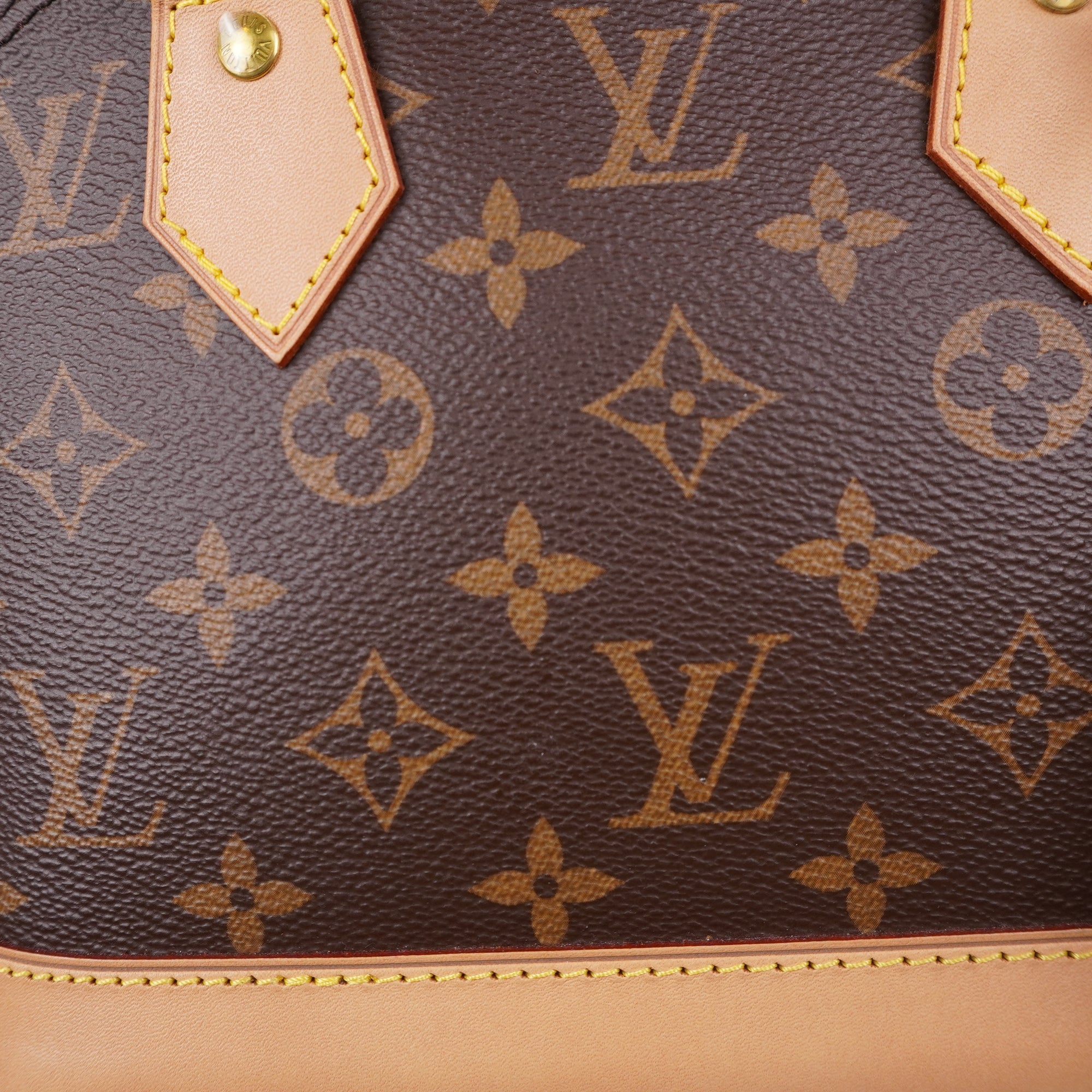 PRE-OWNED LV Monogram Canvas Alma BB Bag