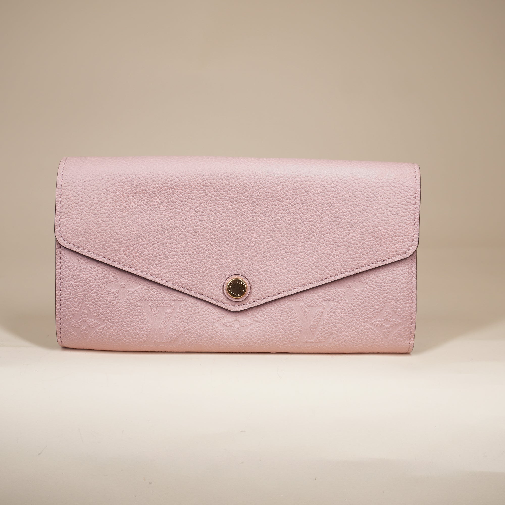 PRE-OWNED  Empreinte Sarah Wallet NM Rose Ballerine