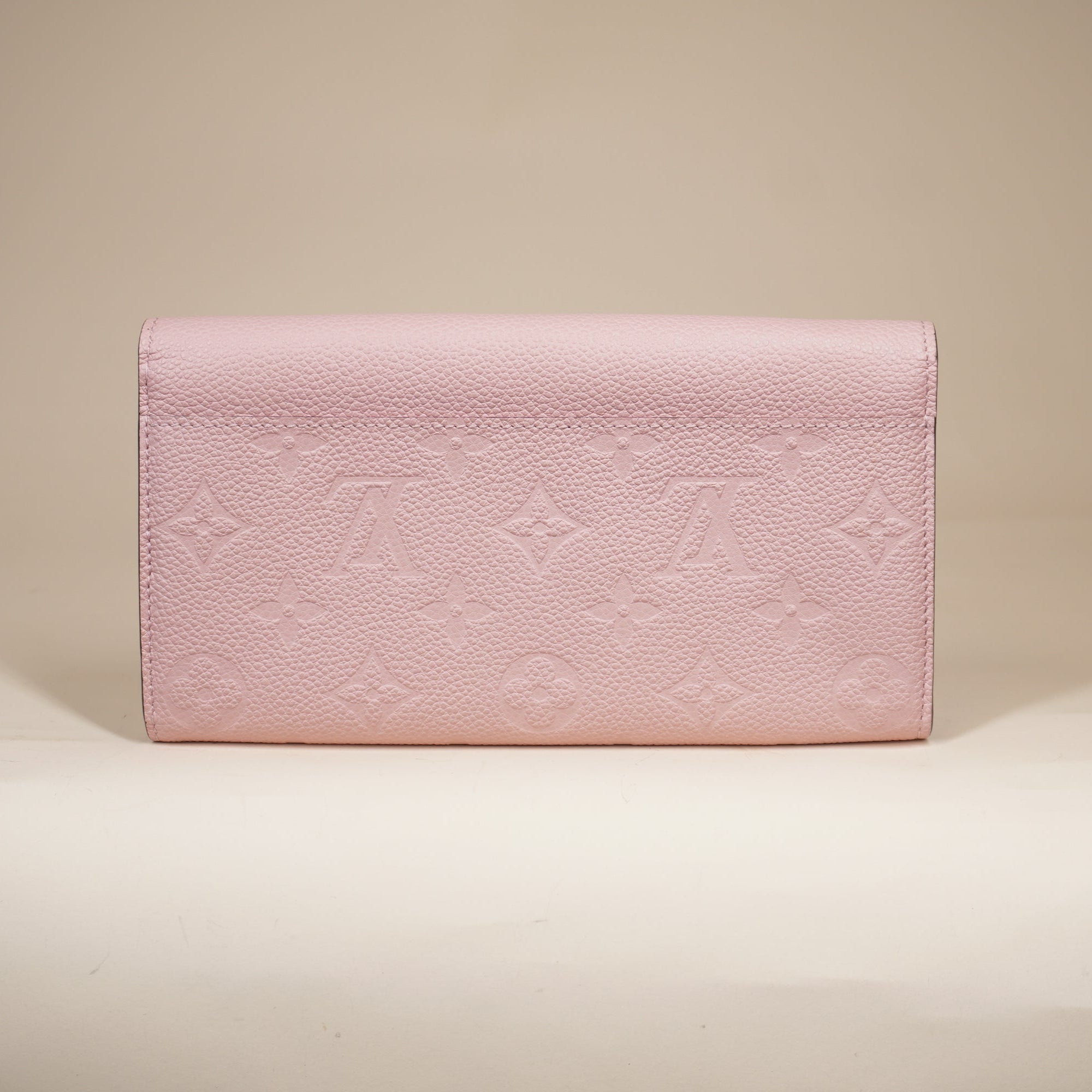 PRE-OWNED  Empreinte Sarah Wallet NM Rose Ballerine