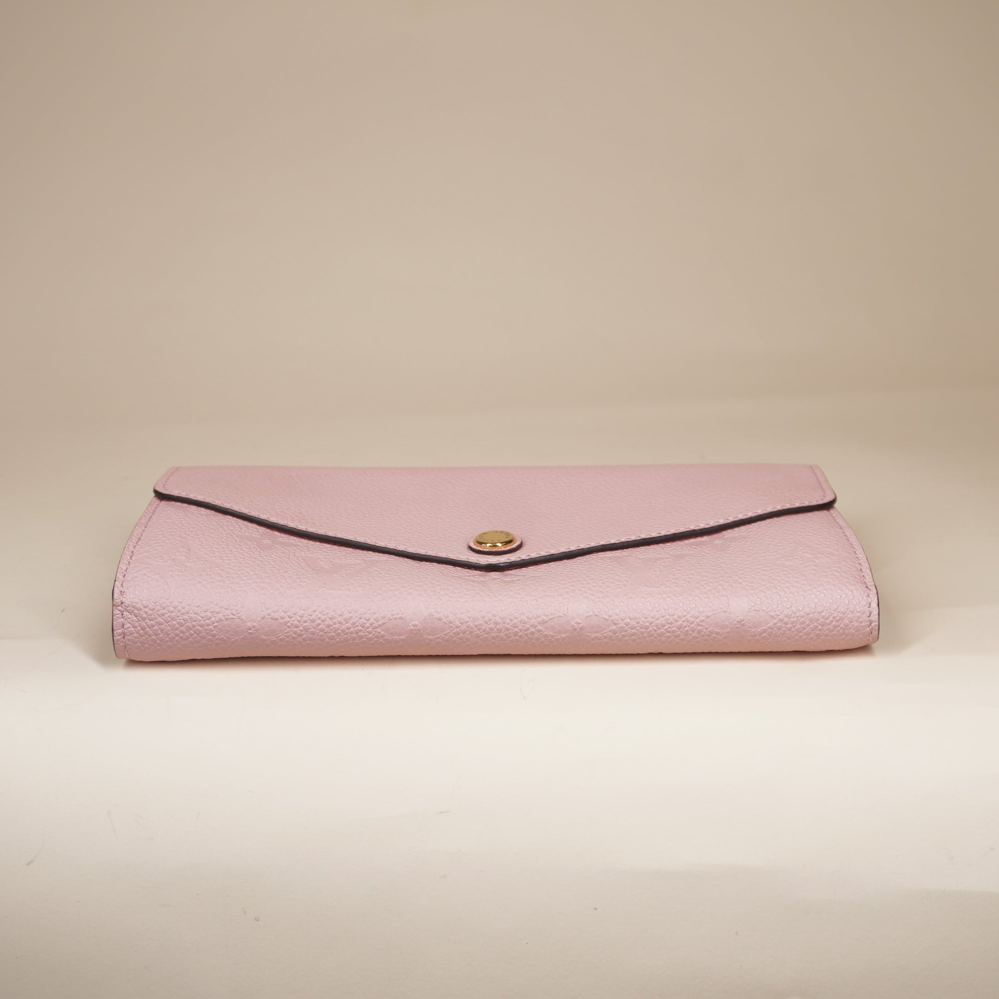 PRE-OWNED  Empreinte Sarah Wallet NM Rose Ballerine