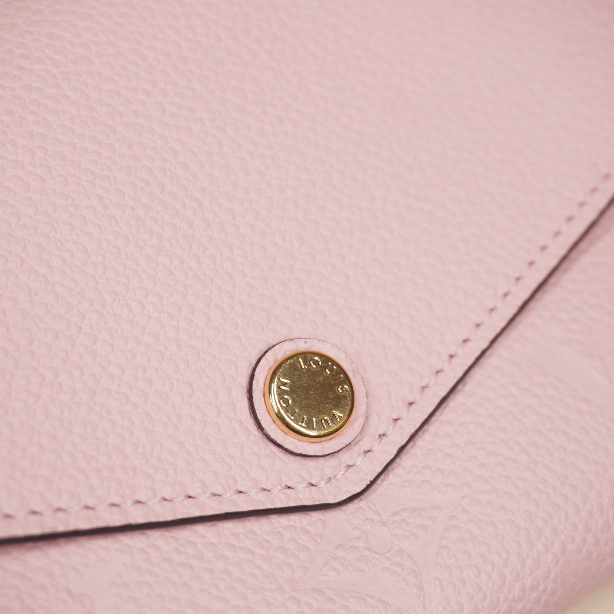 PRE-OWNED  Empreinte Sarah Wallet NM Rose Ballerine