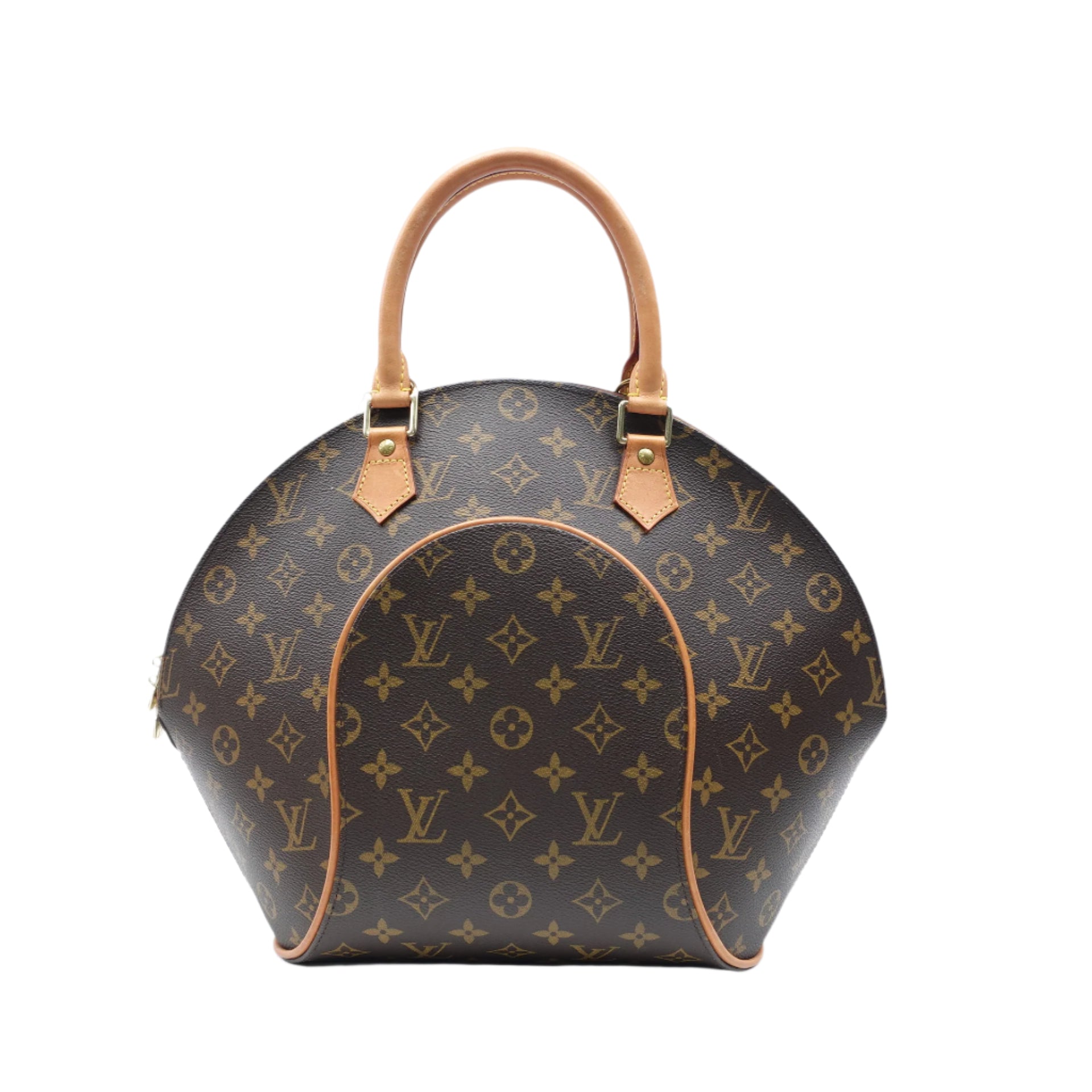 Bolso de mano LV Monogram Canvas Ellipse MM de segunda mano