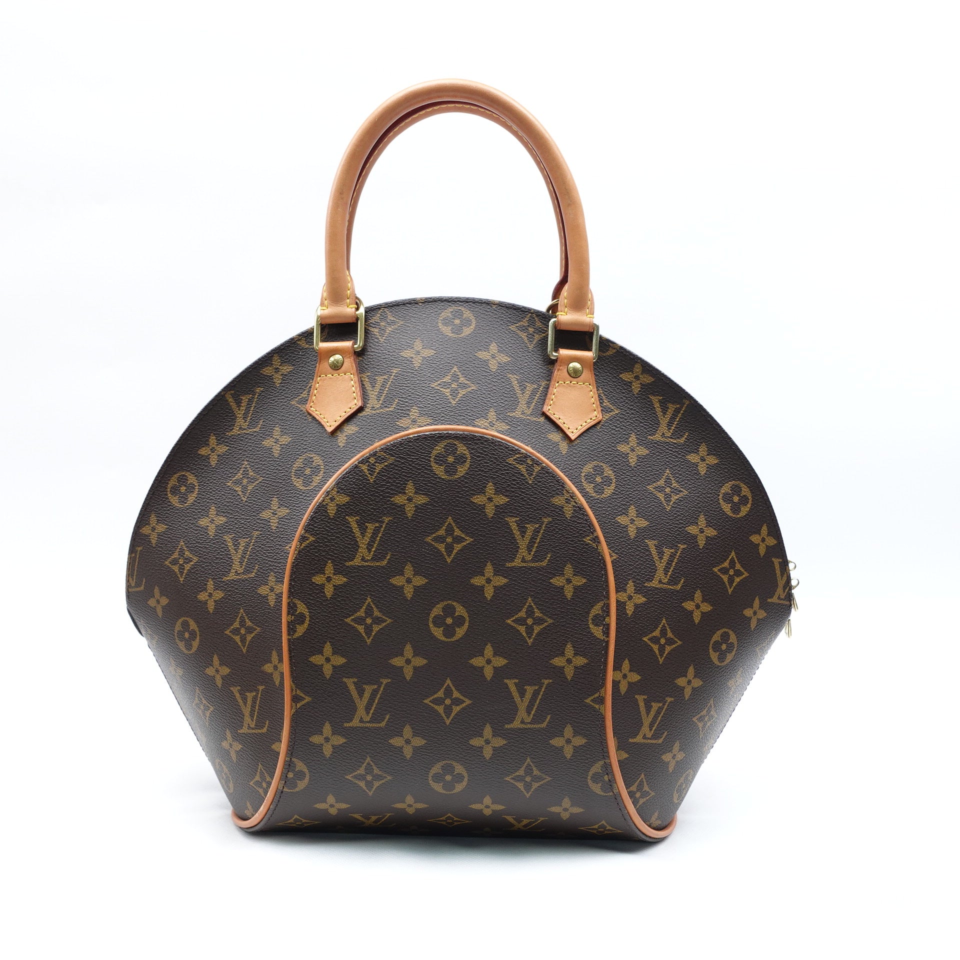 Bolso de mano LV Monogram Canvas Ellipse MM de segunda mano